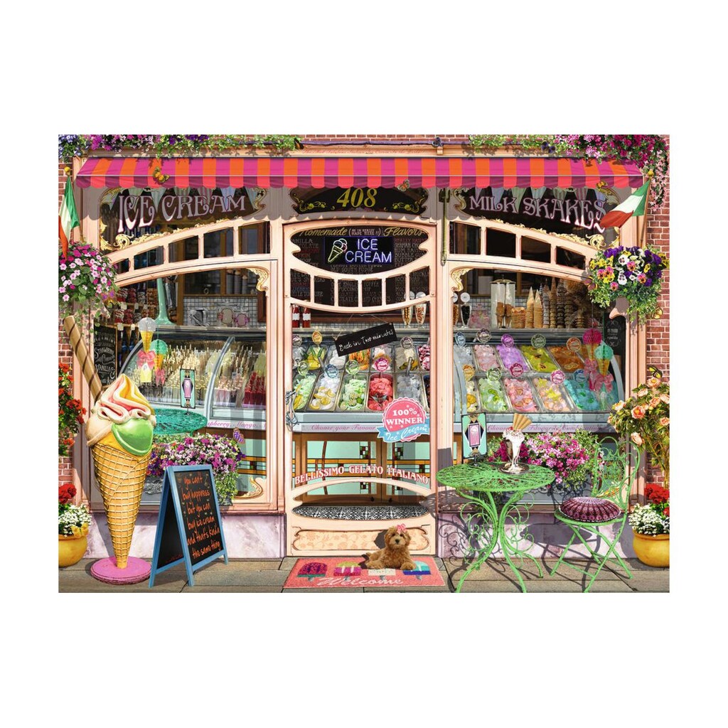 Ravensburger Puzzle »Ice Cream Shop«
