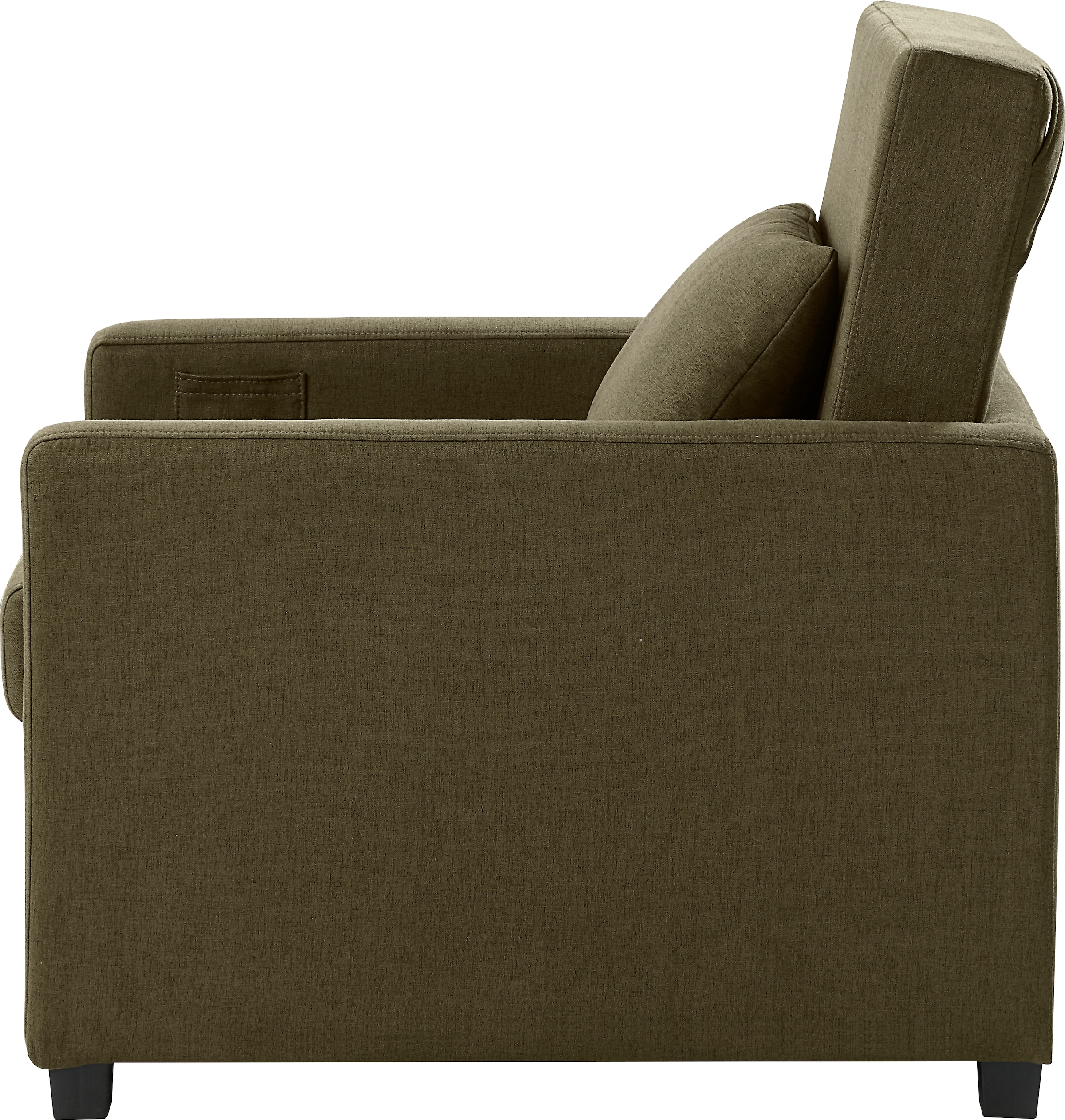ATLANTIC home collection Relaxsessel »Jerry«, mit Bettfunktion, als Gästebett und inkl. Kissen