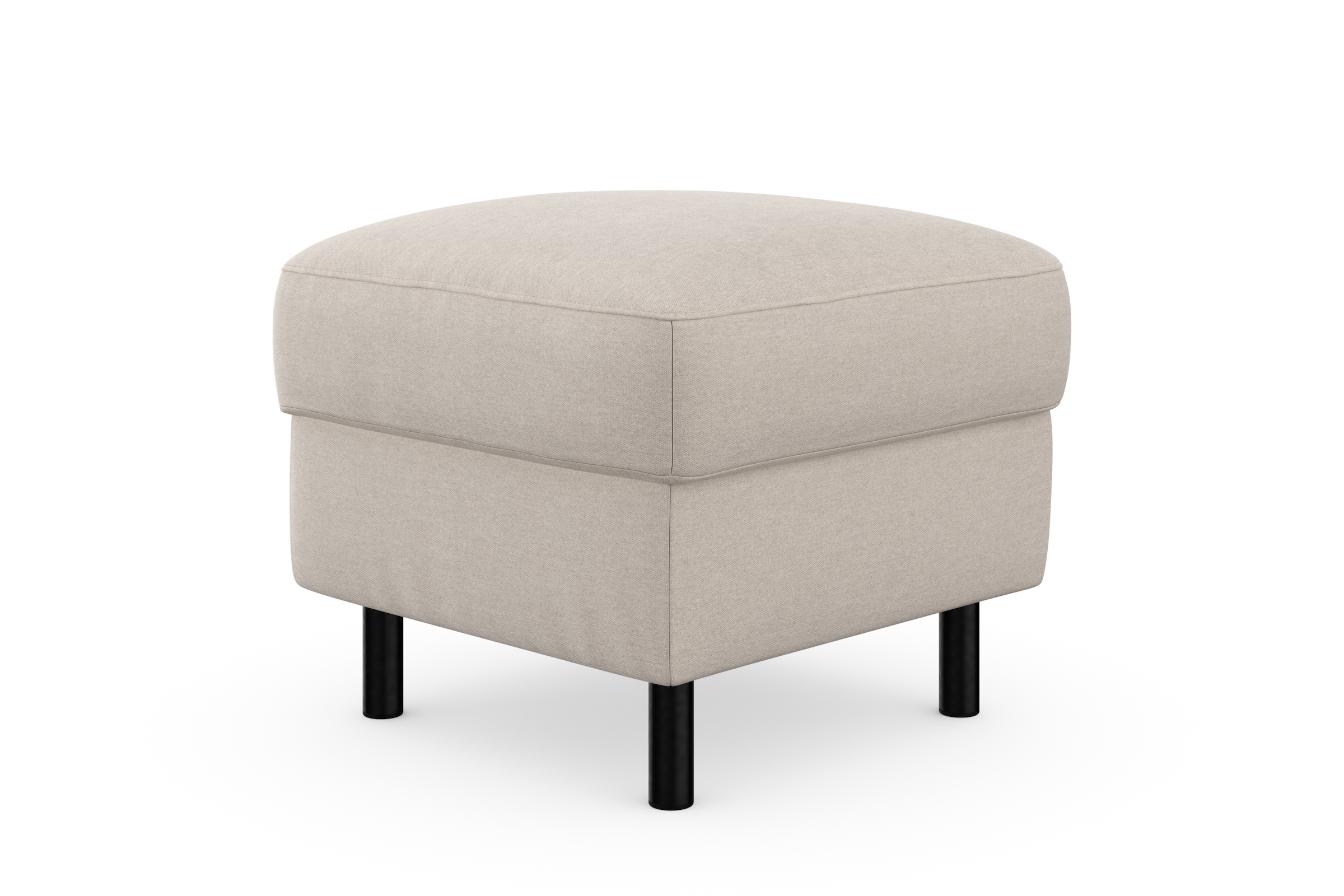 sit&more Stauraumhocker »Sinatra«, Sitzfläche ist abnehmbar, mattschwarze Metallfüsse