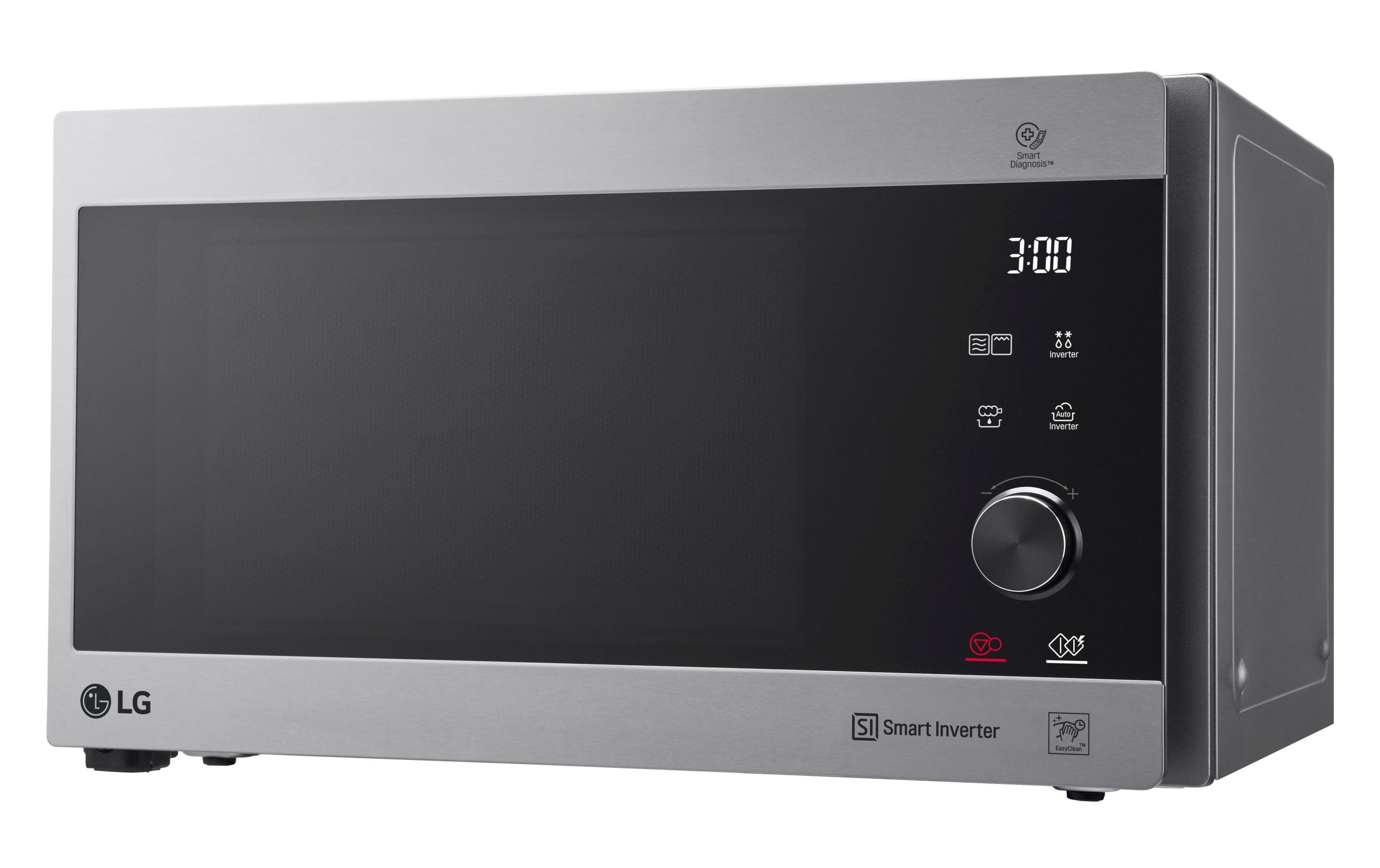 LG Mikrowelle »NeoChef MH6565CPS, Silberfarben«, 1000 W