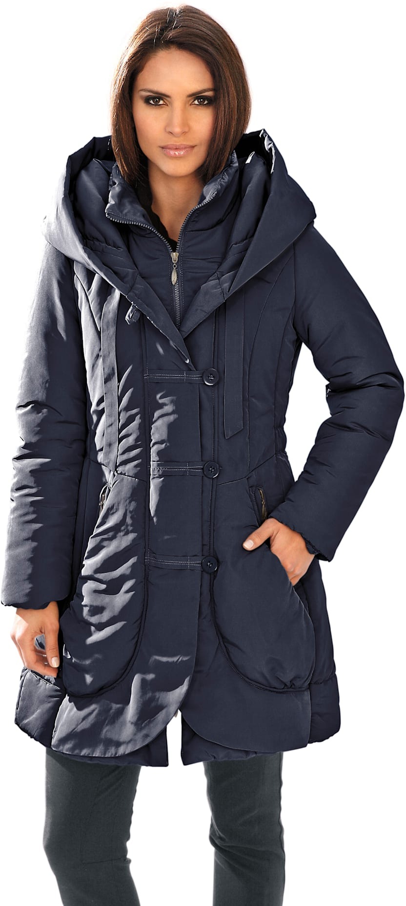 heine Parka mit Kapuze