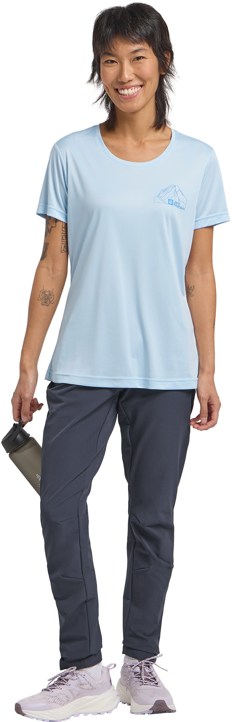 Jack Wolfskin Softshellhose »GEIGELSTEIN SLIM PANTS W«