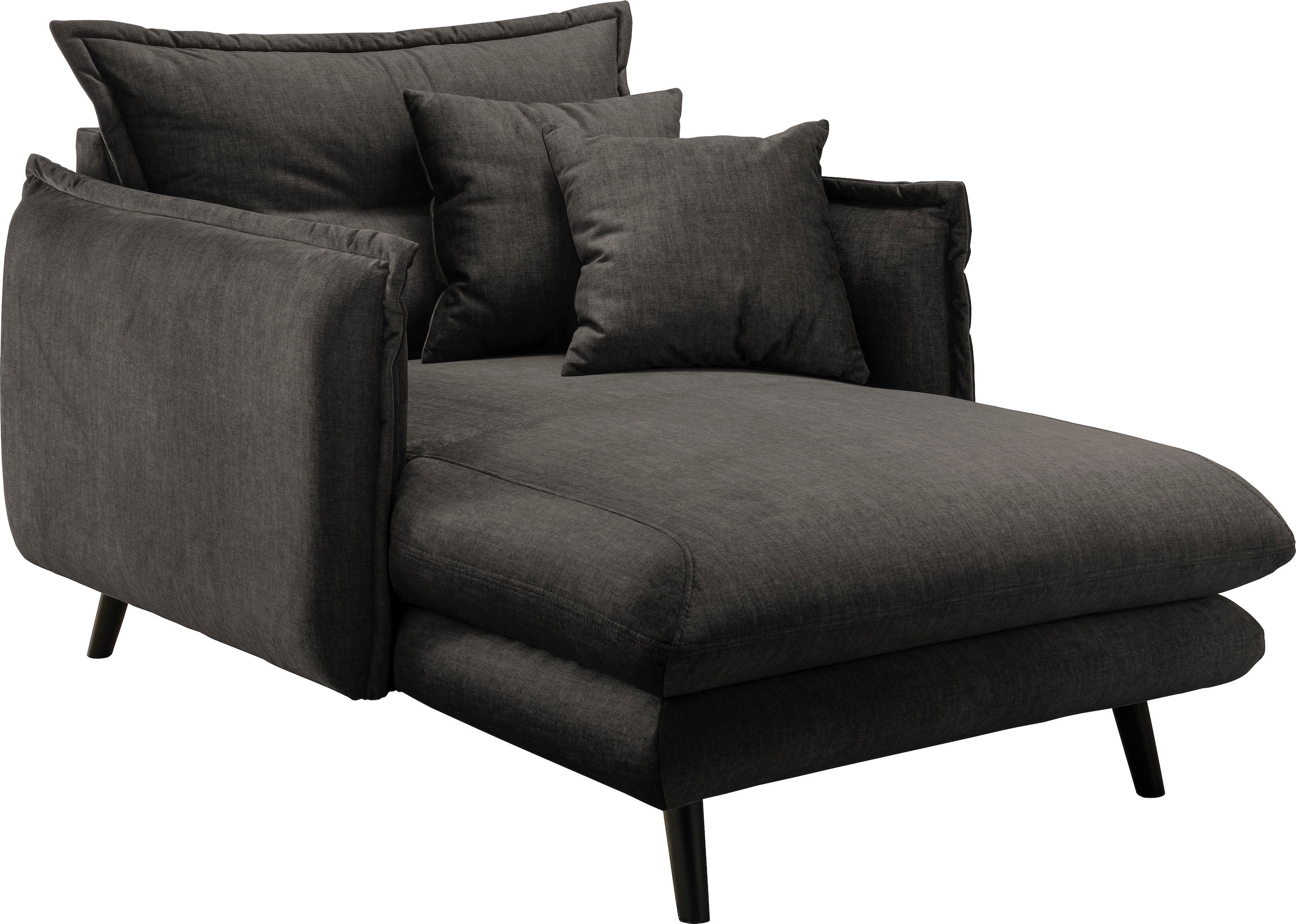 INOSIGN Loveseat »Lazio«, moderner Sessel mit einer bequemen Polsterung, 2 Stk. Zierkissen