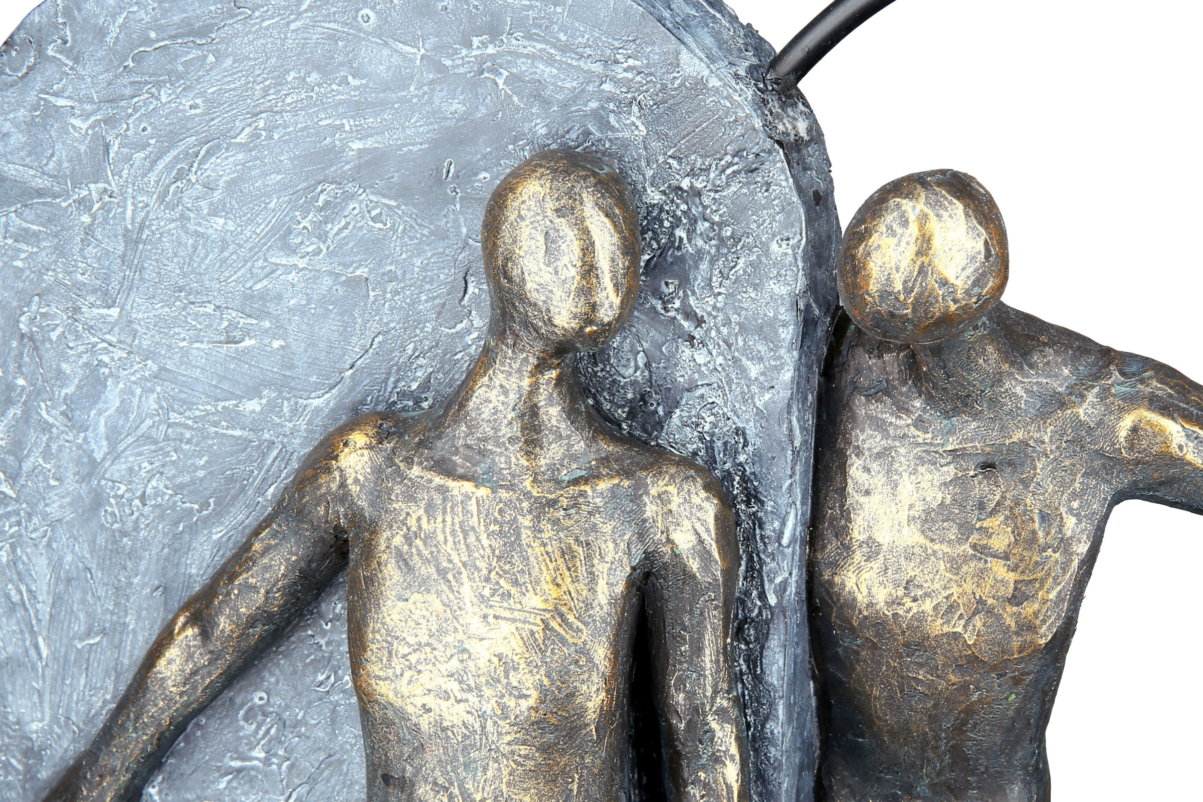 Casablanca by Gilde Dekofigur »Skulptur Heartbeat, bronze/grau«,  Dekoobjekt, Höhe 31 cm, Herz Form, Wohnzimmer online shoppen |  Jelmoli-Versand