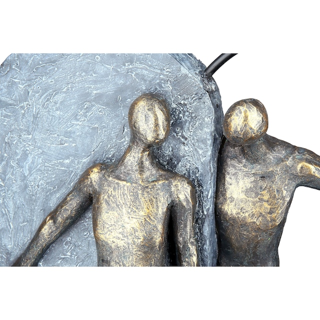 Casablanca by Gilde Dekofigur »Skulptur Heartbeat, bronze/grau«,  Dekoobjekt, Höhe 31 cm, Herz Form, Wohnzimmer online shoppen |  Jelmoli-Versand