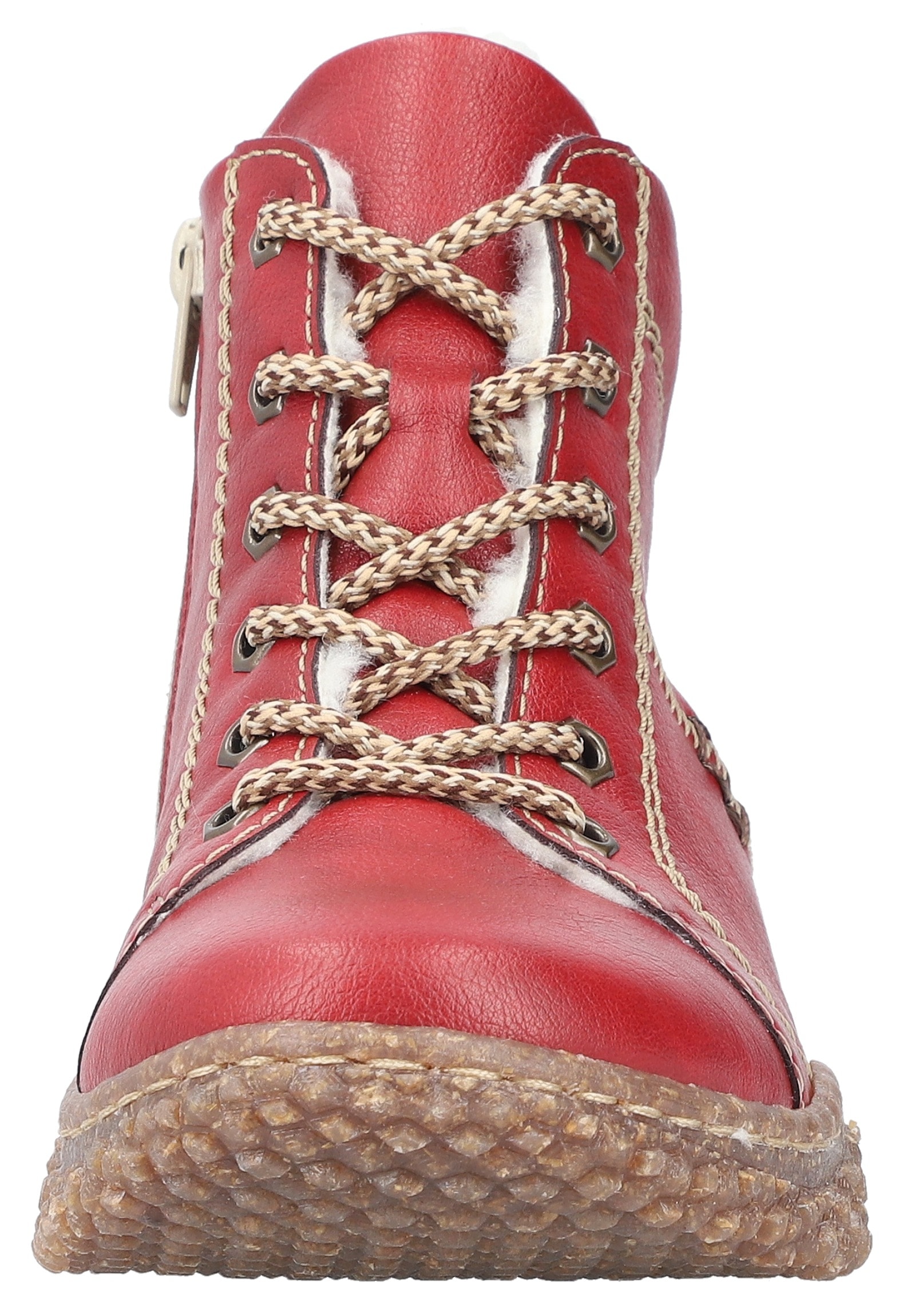 Rieker Winterboots, Schnürboots, Stiefelette, High Top Sneaker mit Innenreissverschluss