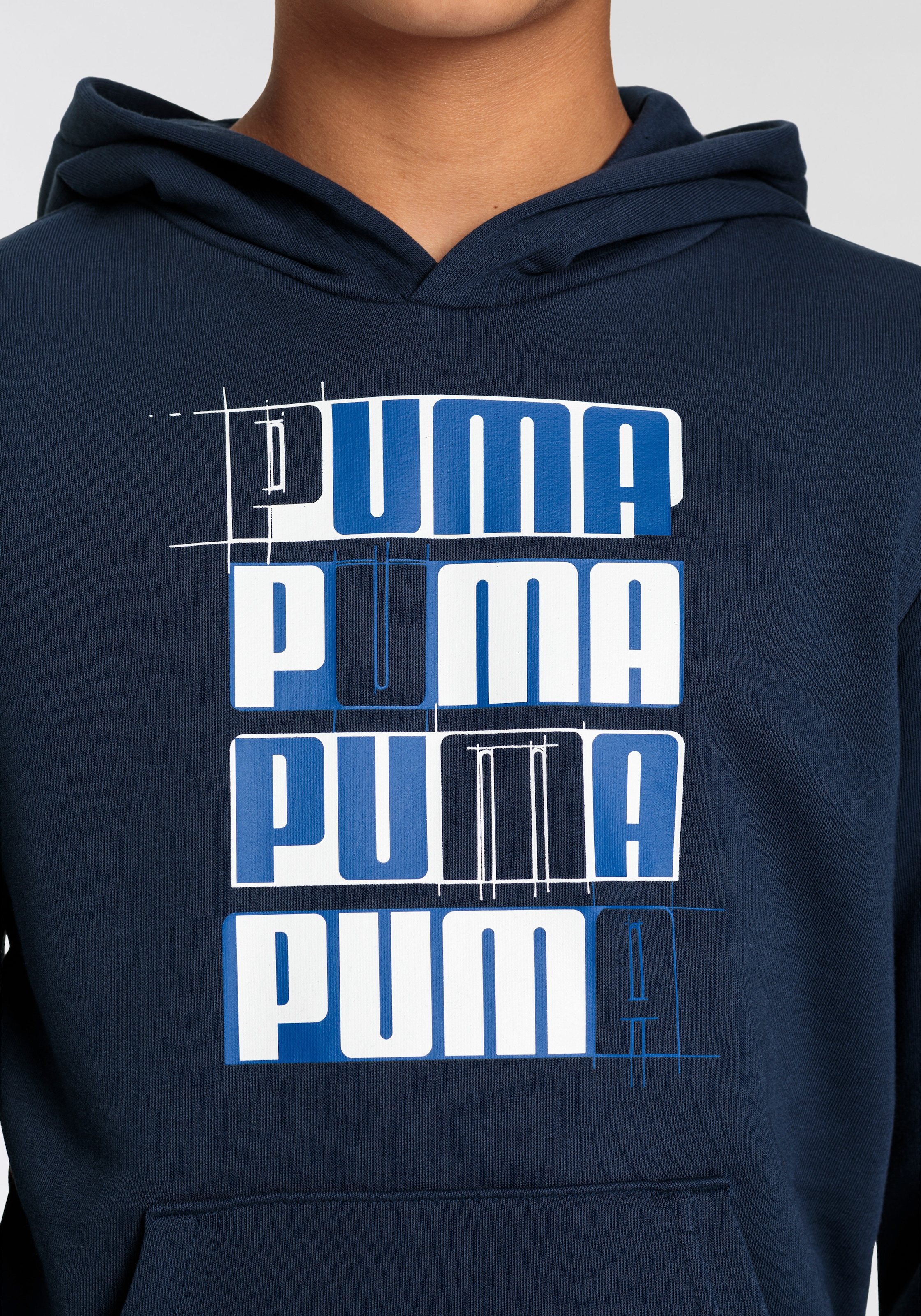 PUMA Kapuzensweatshirt »ESS+ LOGO LAB HOODIE TR B«