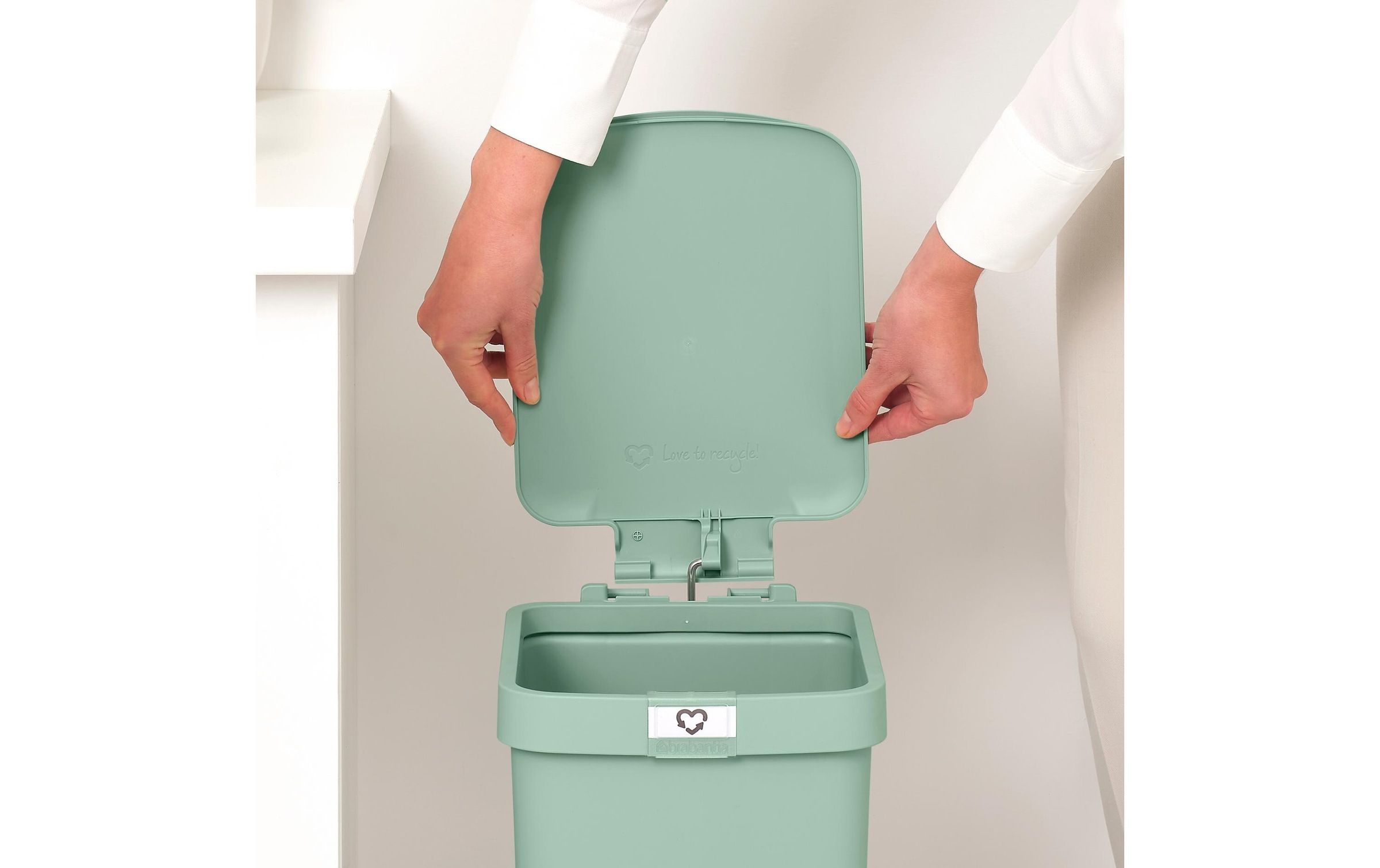 Brabantia Mülleimer »StepUp 16 l«, 1 Behälter
