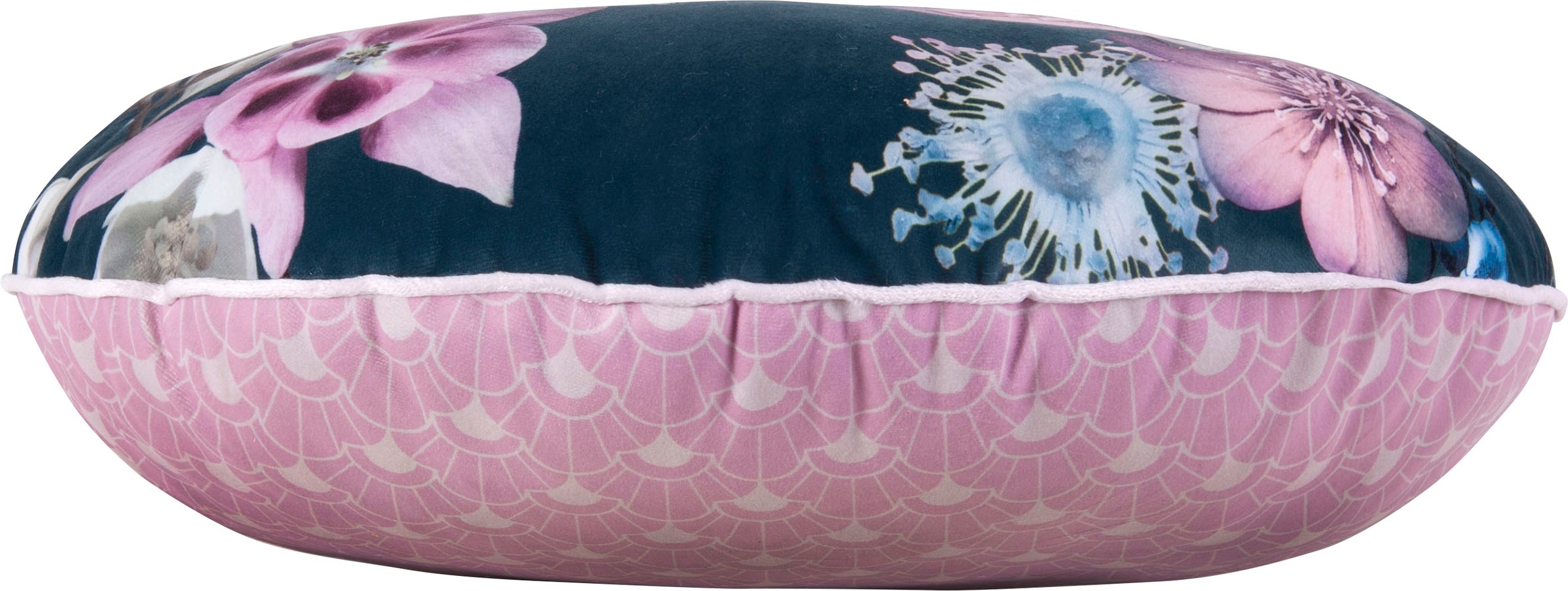Descanso Dekokissen »Guana«, Mit Füllung, 1 Stück, Mit Biese, 30x60, Wendeoptik, Weich, Blumen