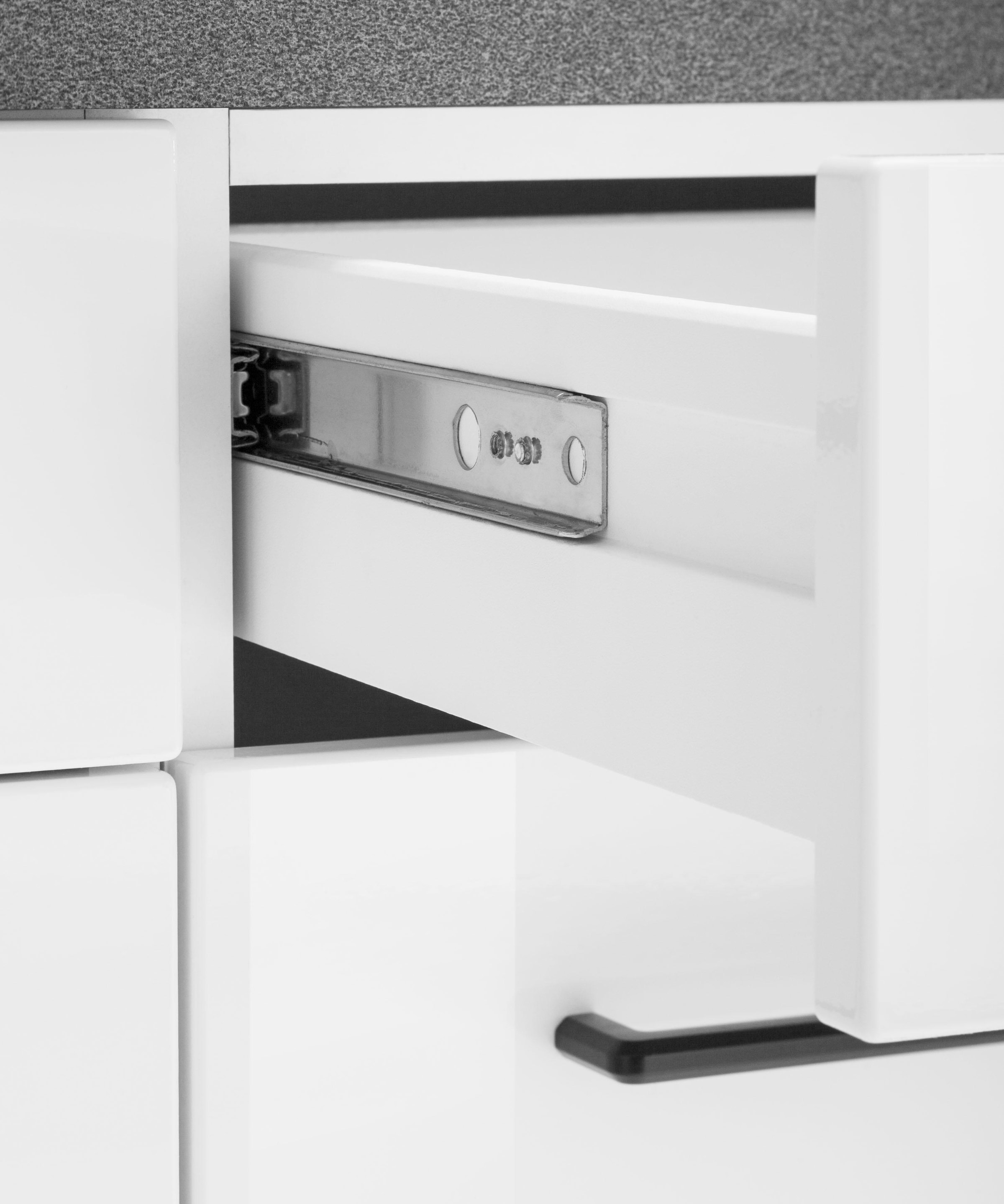 KOCHSTATION Unterschrank »KS-Tulsa«, 150 cm breit, 3 Schubkästen, 3 Türen, auch als Sideboard verwendbar