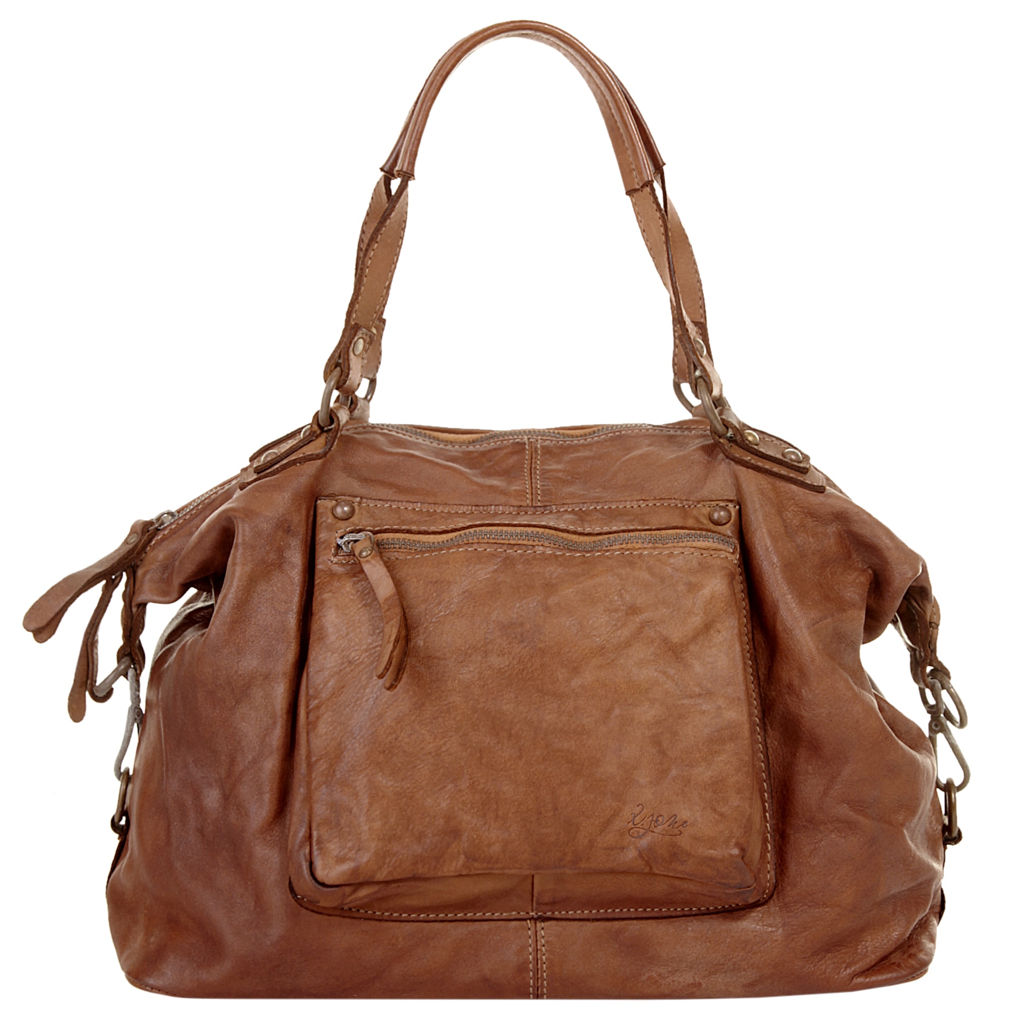 X-Zone Shopper echt Leder, Made in Italy