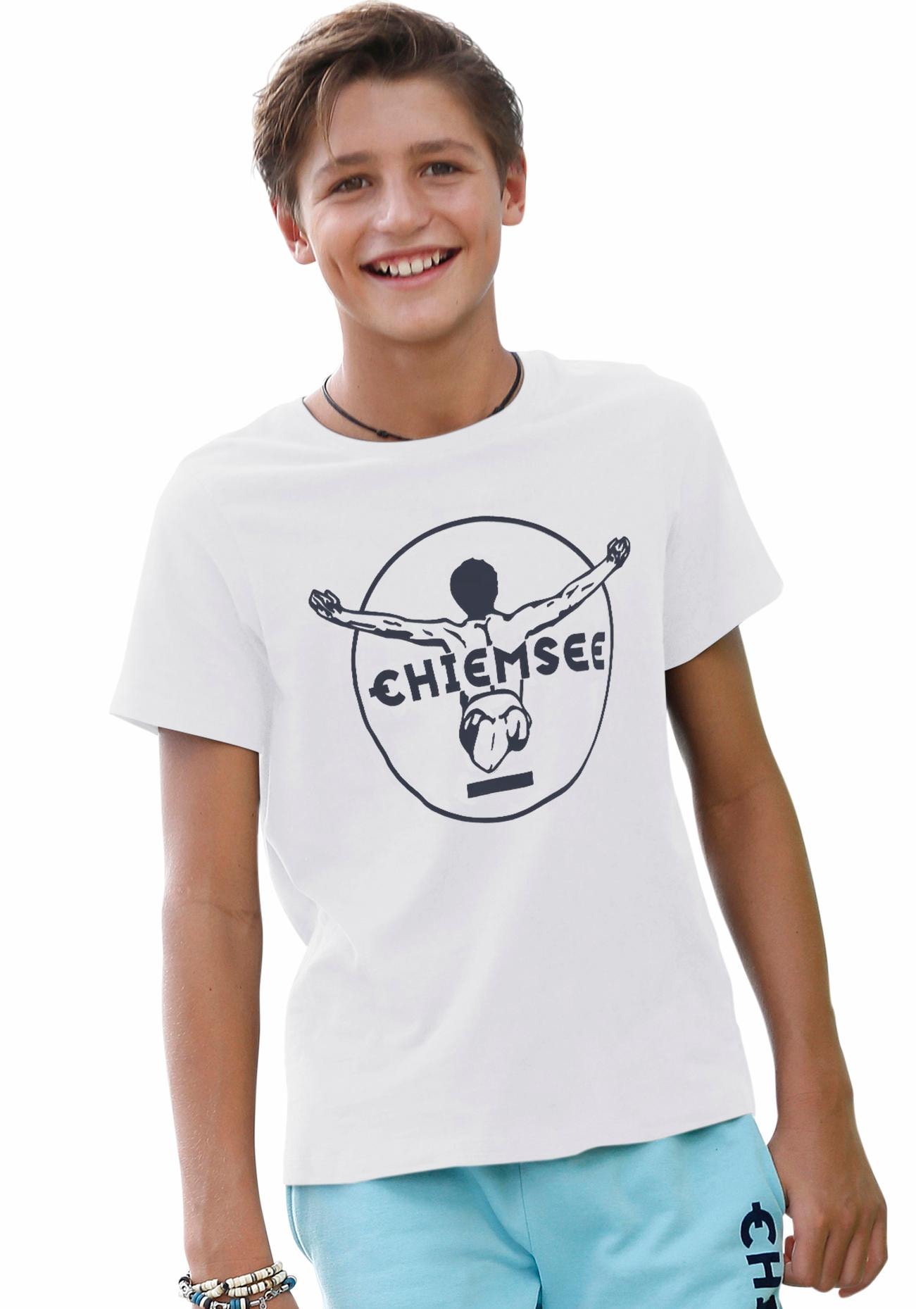 ✵ Chiemsee T-Shirt Jelmoli-Versand kaufen »BASIC«, Logo-Druck online | mit