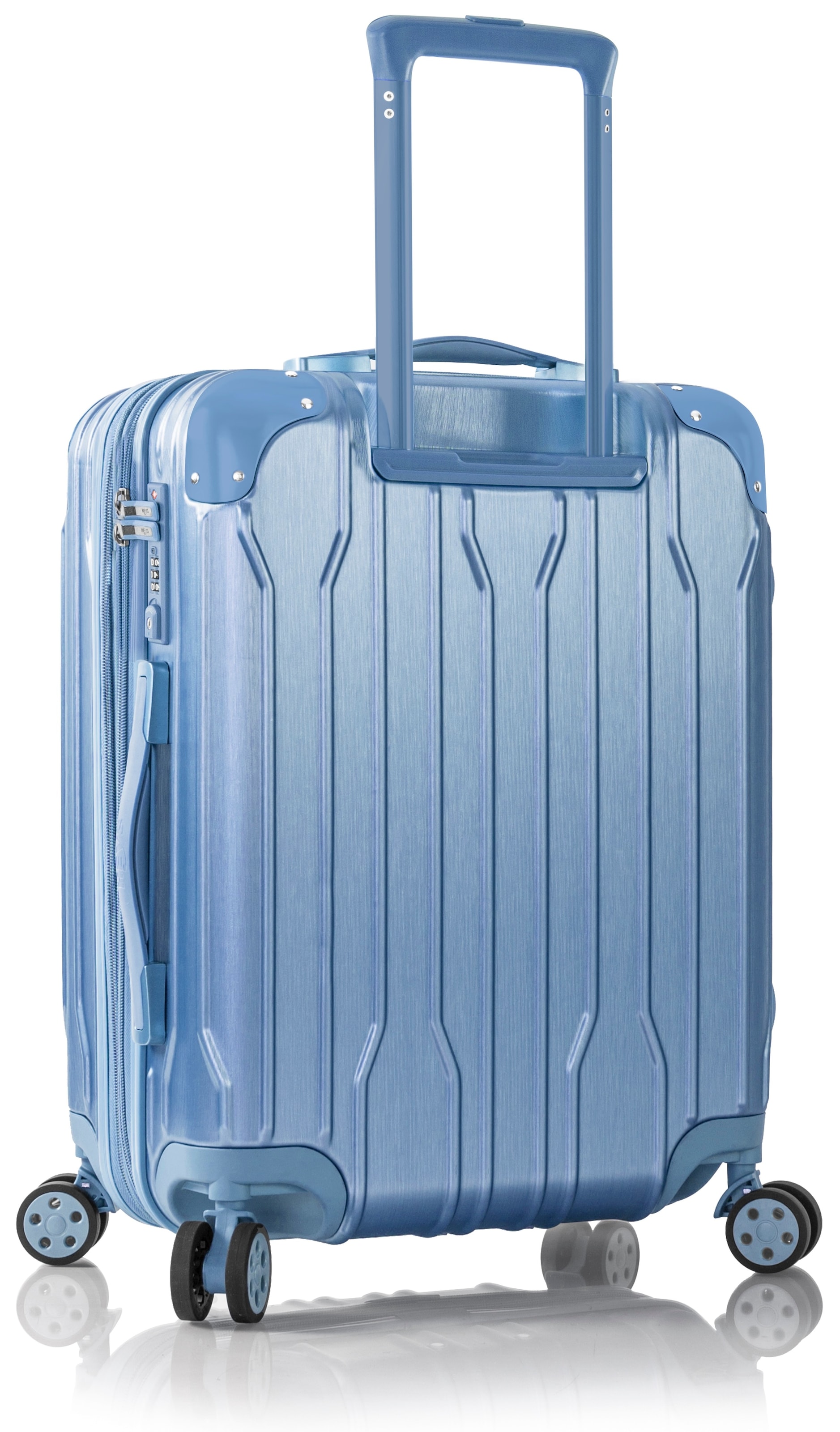 Heys Hartschalen-Trolley »Xtrak, in verschiedenen Farben und Grössen«, 4 Rollen, Heys x Joachim Llambi Handgepäck-Koffer TSA Schloss Volumenerweiterung