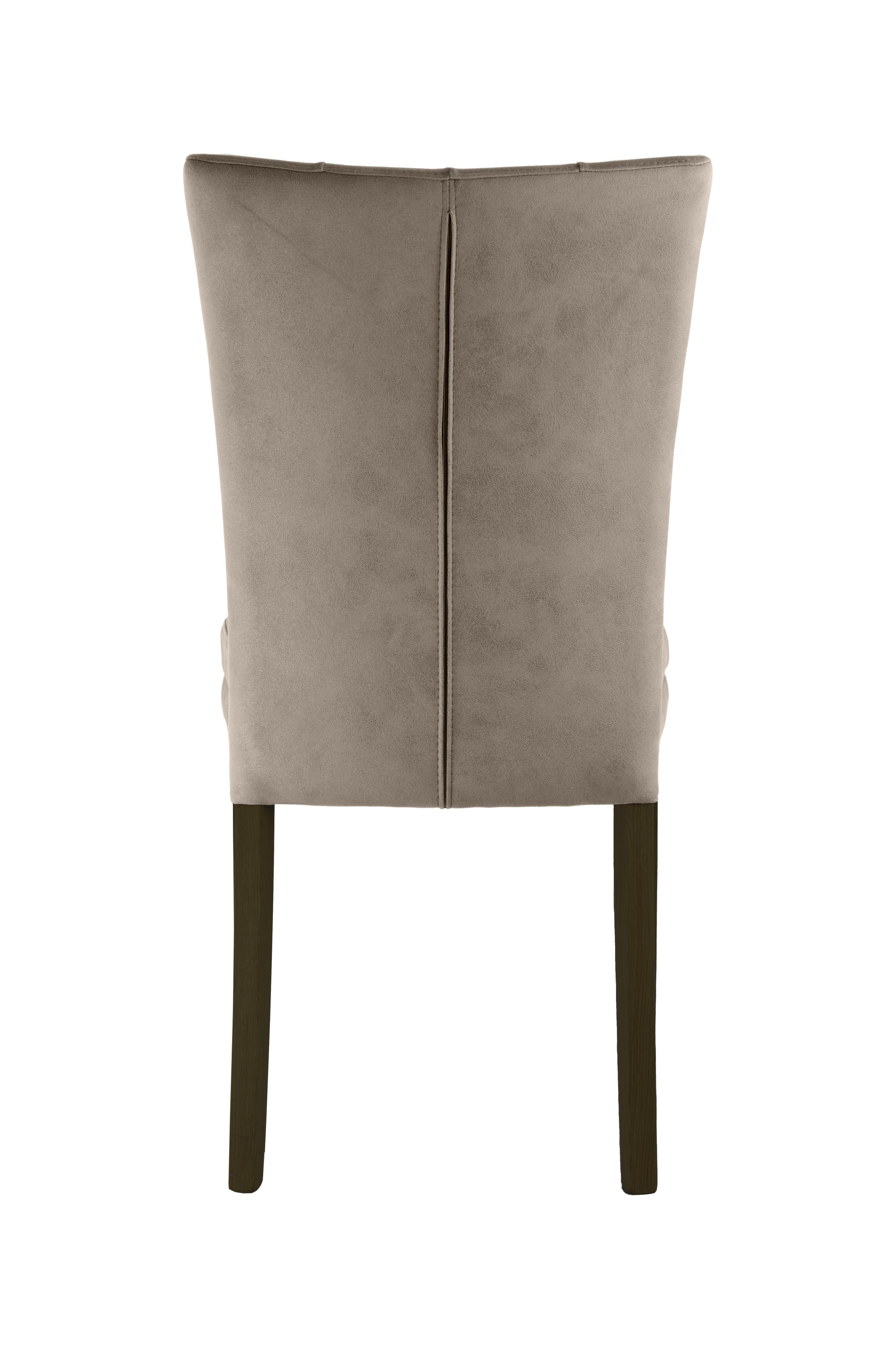 Home affaire 4-Fussstuhl »Colorado«, (Set), 2 St., Microfaser, bequeme Polsterung, Gestell Massivholz wenge oder eiche natur