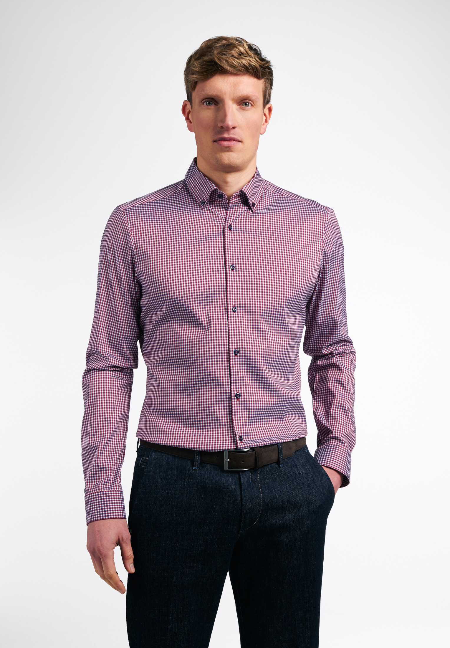 Eterna Langarmhemd »SUPER SLIM« NON IRON (bügelfrei)