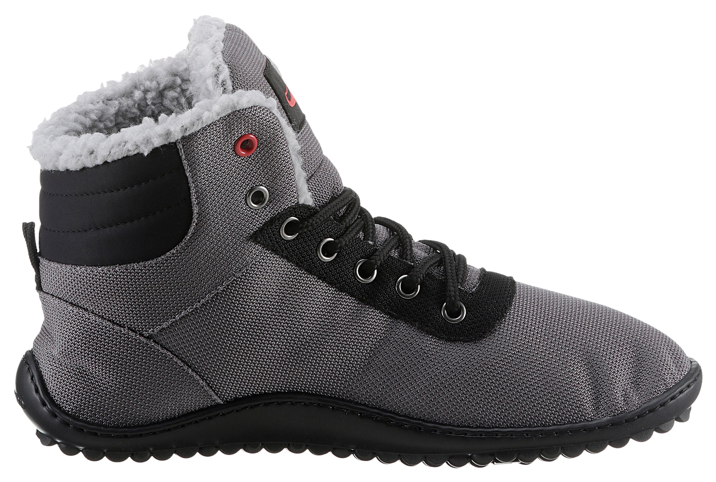 Leguano Barfussschuh »KOSMO«, Bequemschuh, Schnürboots mit einzigartiger Halbkugel-Laufsohle