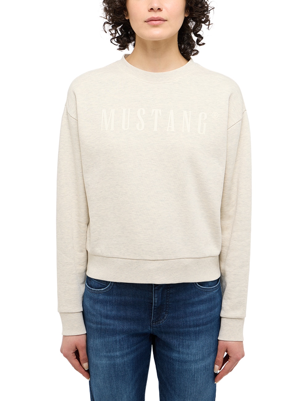 Mustang Sweatshirt »Style Lindsey«, mit Logoprint