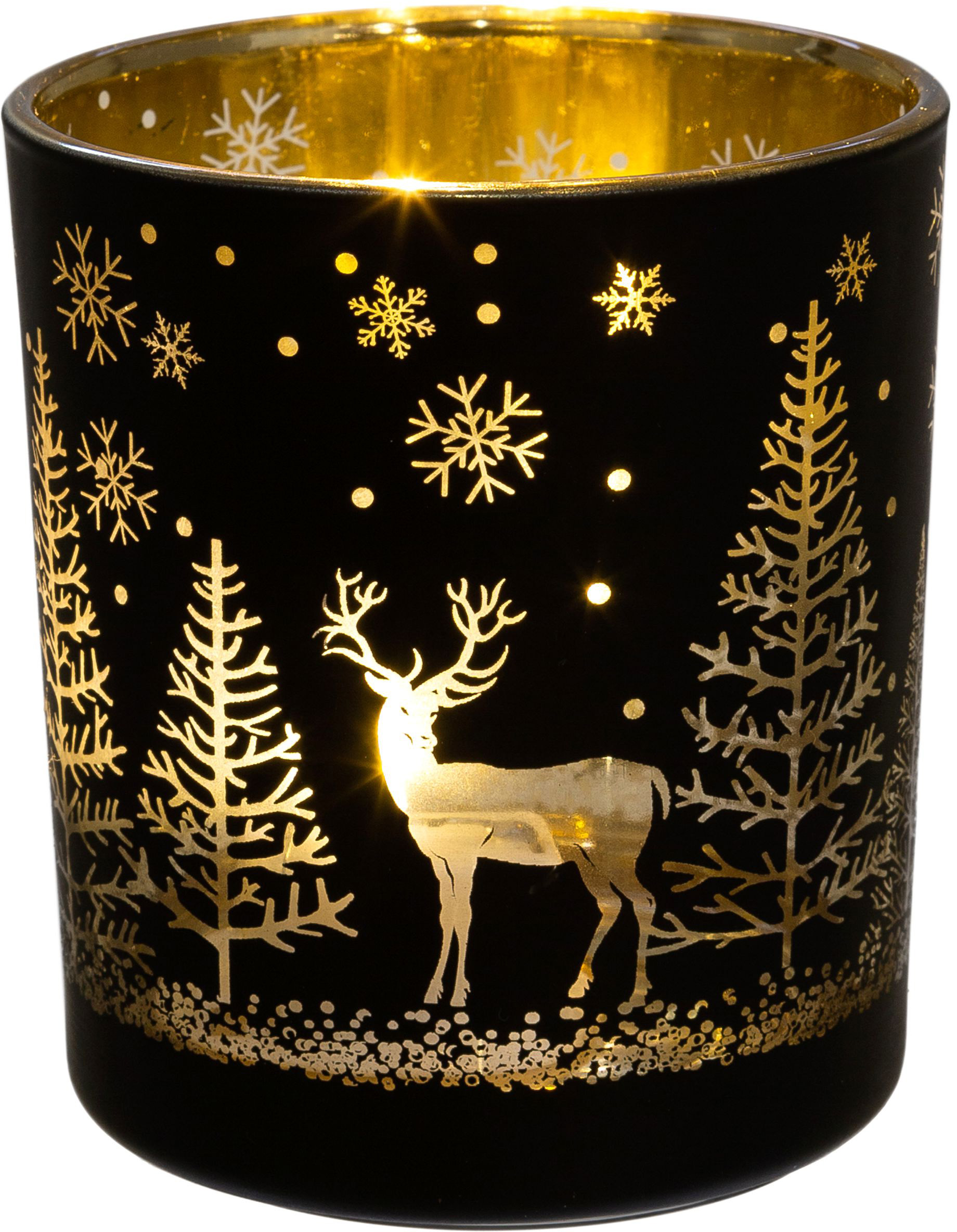 »Weihnachtsdeko«, in en St.), (1 ca. Creativ Adventsleuchter Kerzenhalter 35 cm Flechtoptik, Ø deco ligne