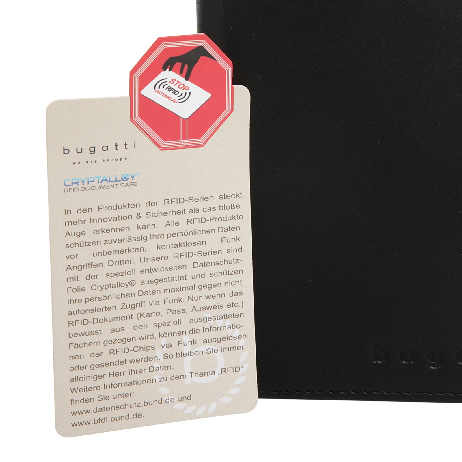 bugatti Geldbörse »PRIMO RFID«, echt Leder