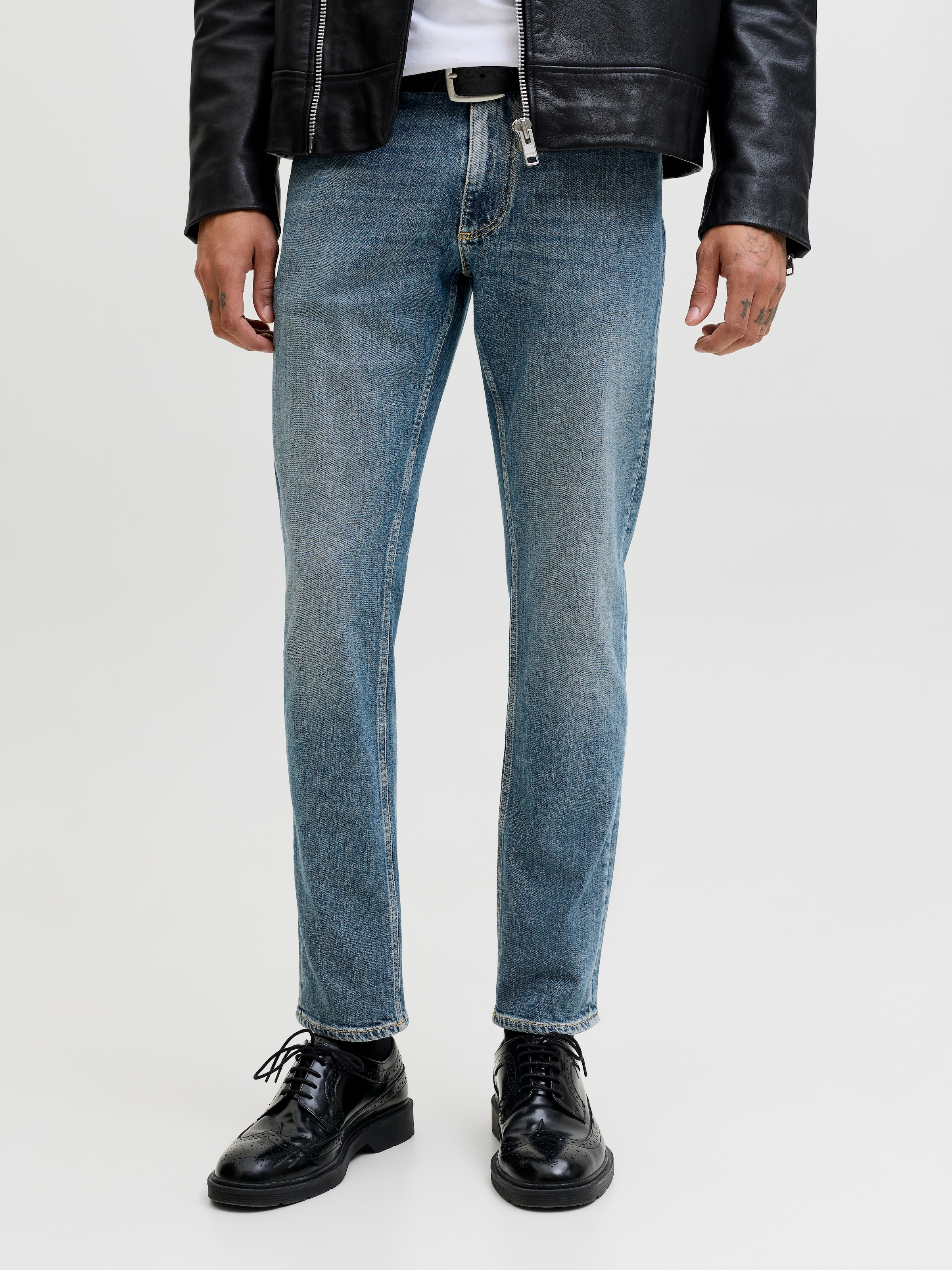 Jack & Jones Slim-fit-Jeans "JJIGLENN JJEVAN JJ 677 NOOS"