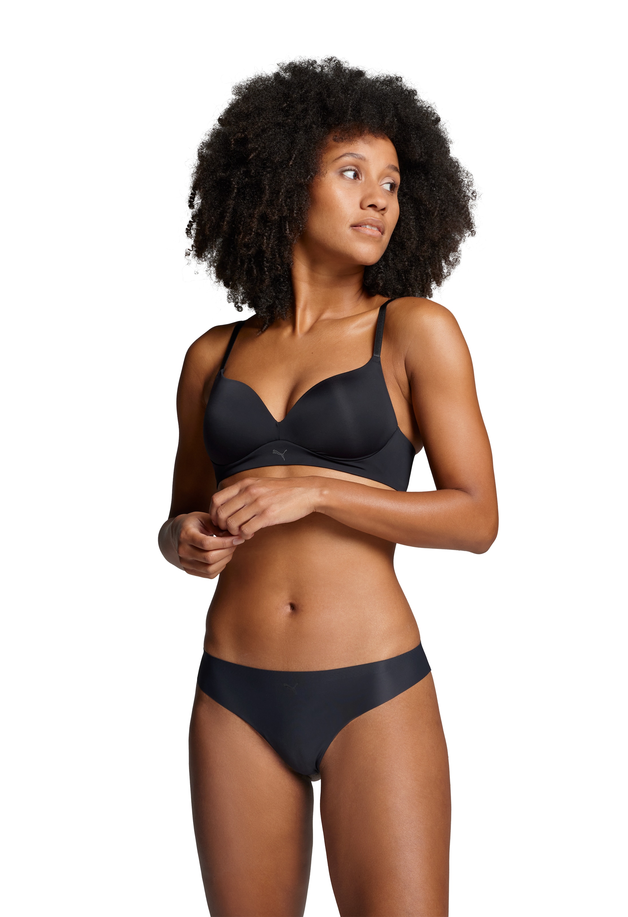 PUMA Bügelloser BH »PUMA WOMEN SOFT PADDED BRA« weiche Wattierung, vorgeformte Körbchen