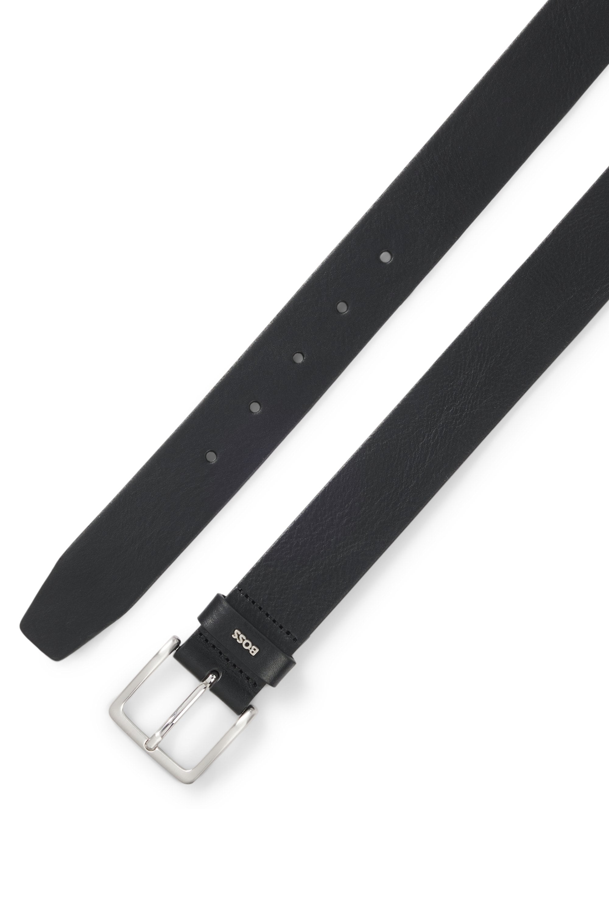 BOSS Ledergürtel »Ronnie BOSS Sz35«, mit Label-Pin