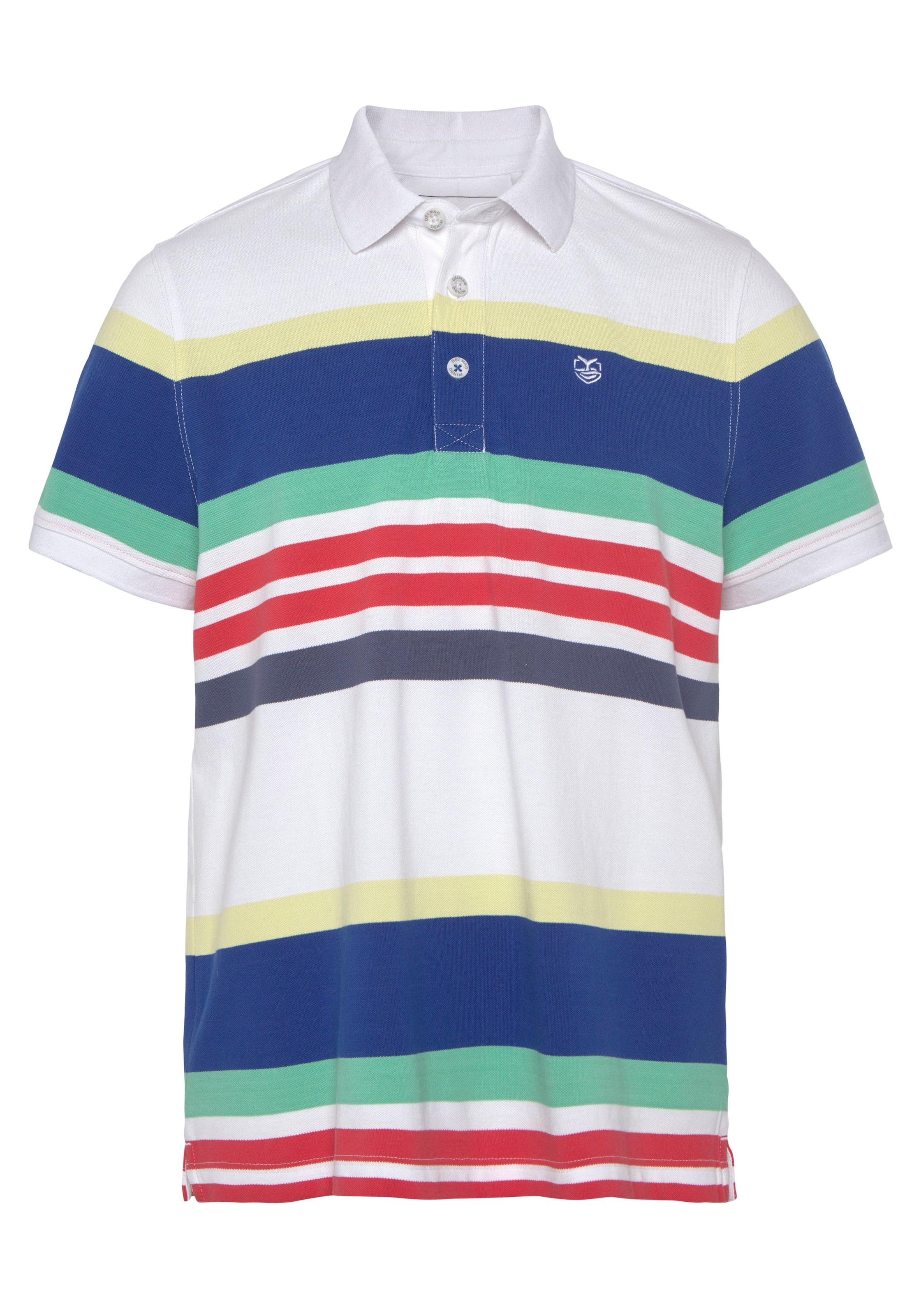 DELMAO Poloshirt, mit modischem online NEUE Streifen MARKE! Jelmoli-Versand bestellen - 