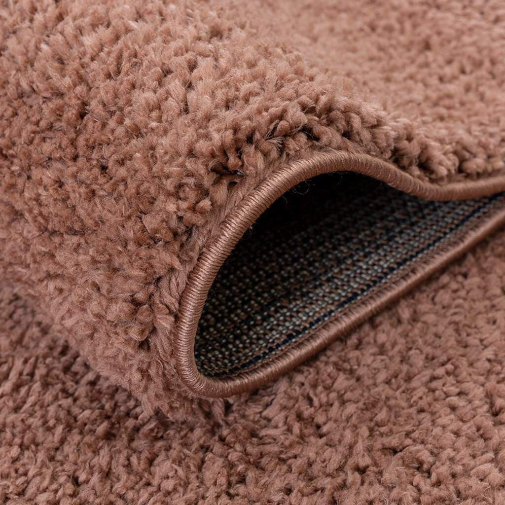 Carpet City Hochflor-Teppich »Plainy«, rechteckig, 30 mm Höhe, Shaggy Polyester Teppich, besonders weich, Uni-Farben