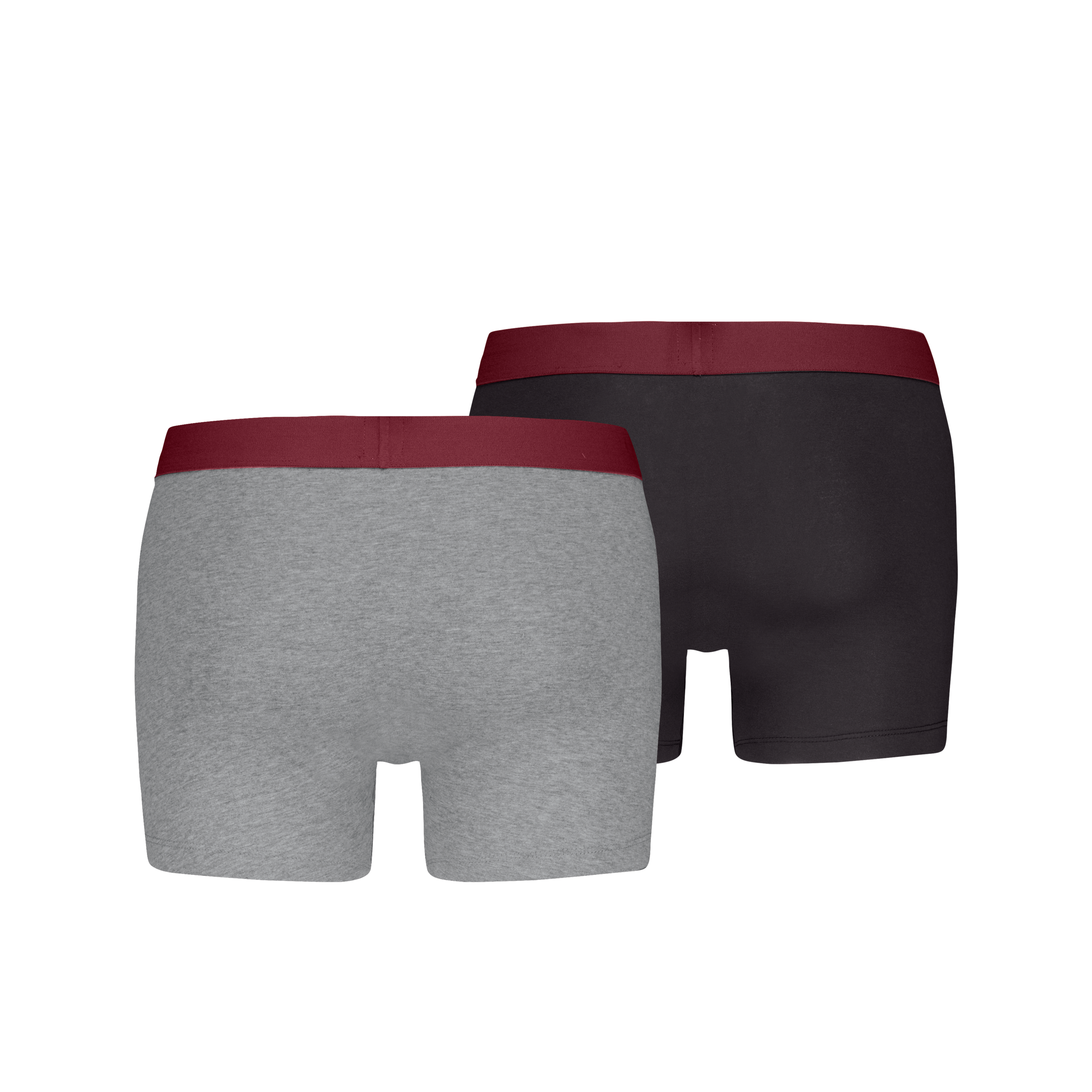 Levi's® Boxershorts »LEVIS MEN SLD BASC BOXER BRIEF ORG CO 2P«, (Packung, 2er Pack), mit breitem Logobund