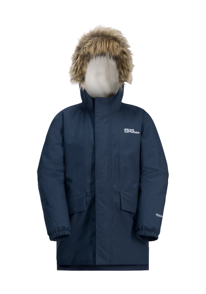 Jack Wolfskin Outdoorjacke »COSY BEAR JACKET K«, mit Kapuze