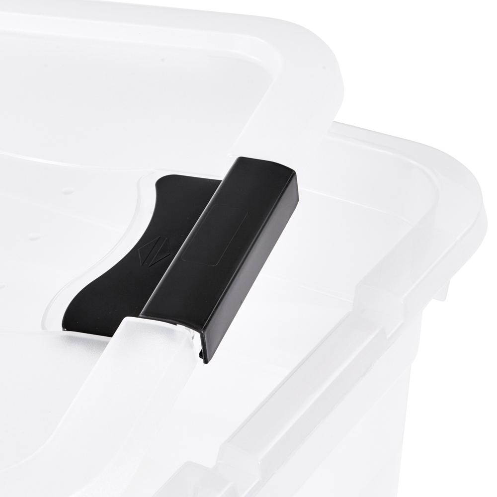 keeeper Organizer »konrad«, (Set, 2 St.), Aufbewahrungsbox, 52 L, mit Rollen, Deckel, Schiebeverschluss