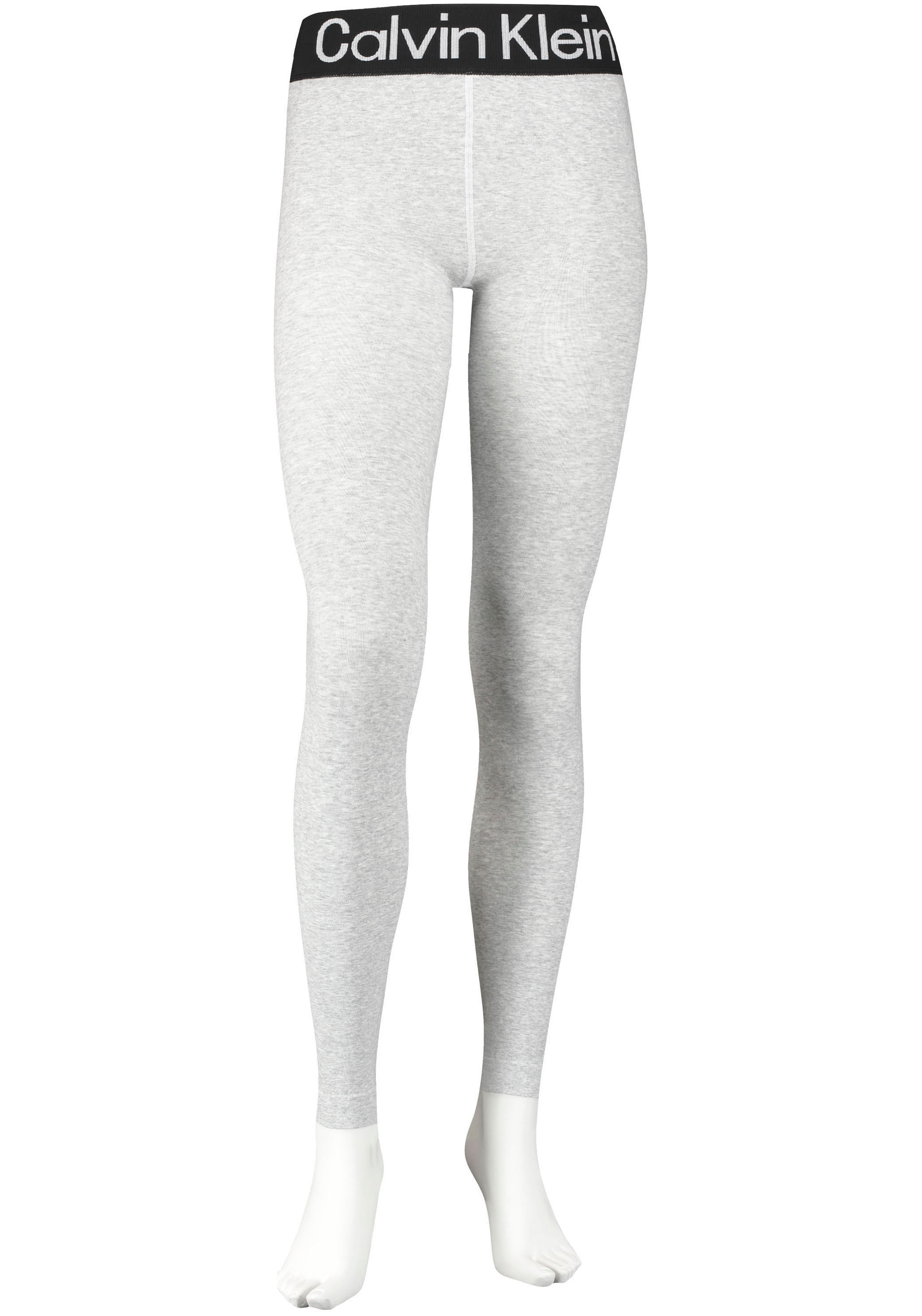 Calvin Klein Leggings breiter Logobund, weich, elastisch, Cotton-Mix