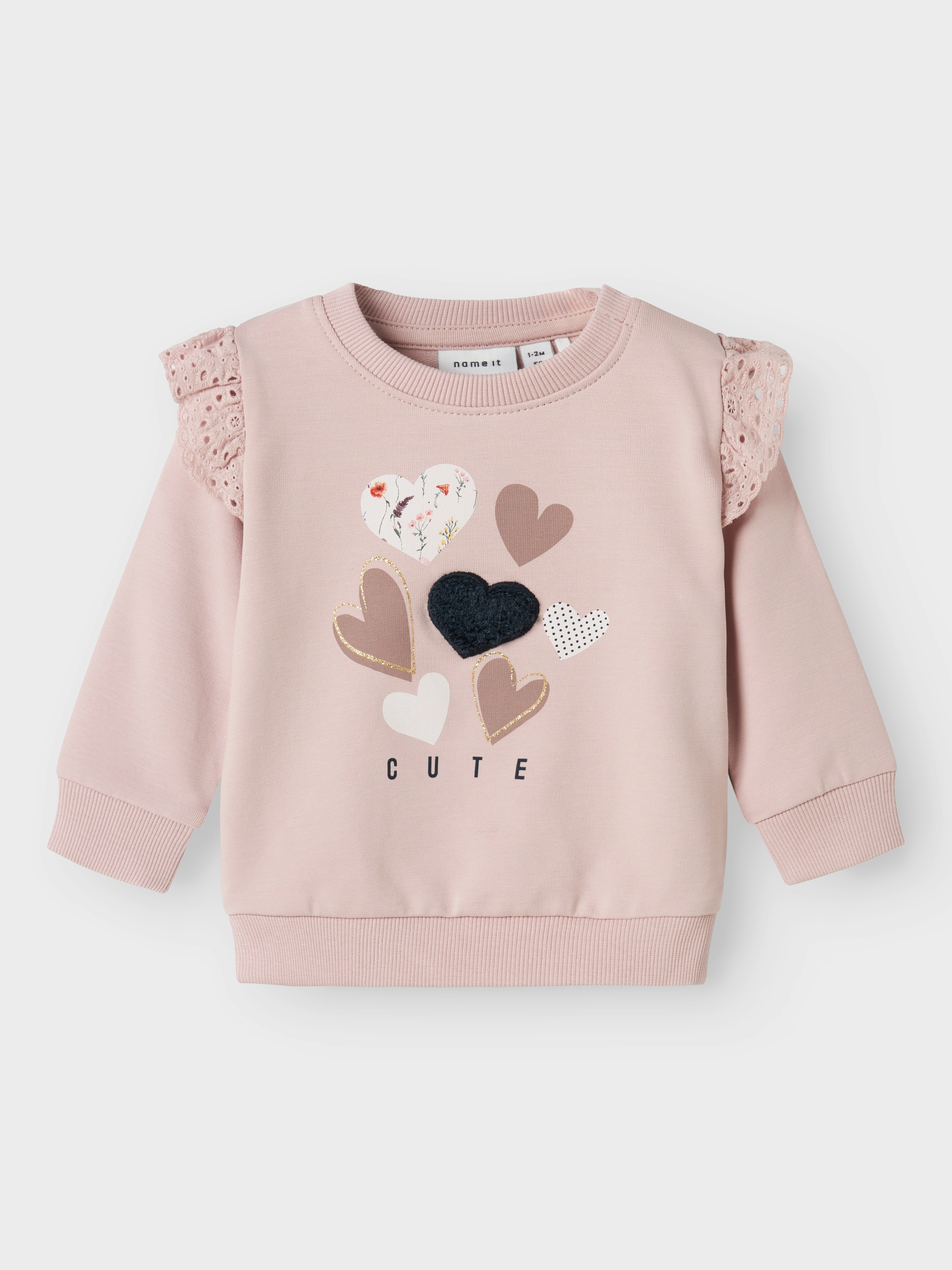 Name It Sweatshirt »NBFLUISA LS SWEAT UNB«