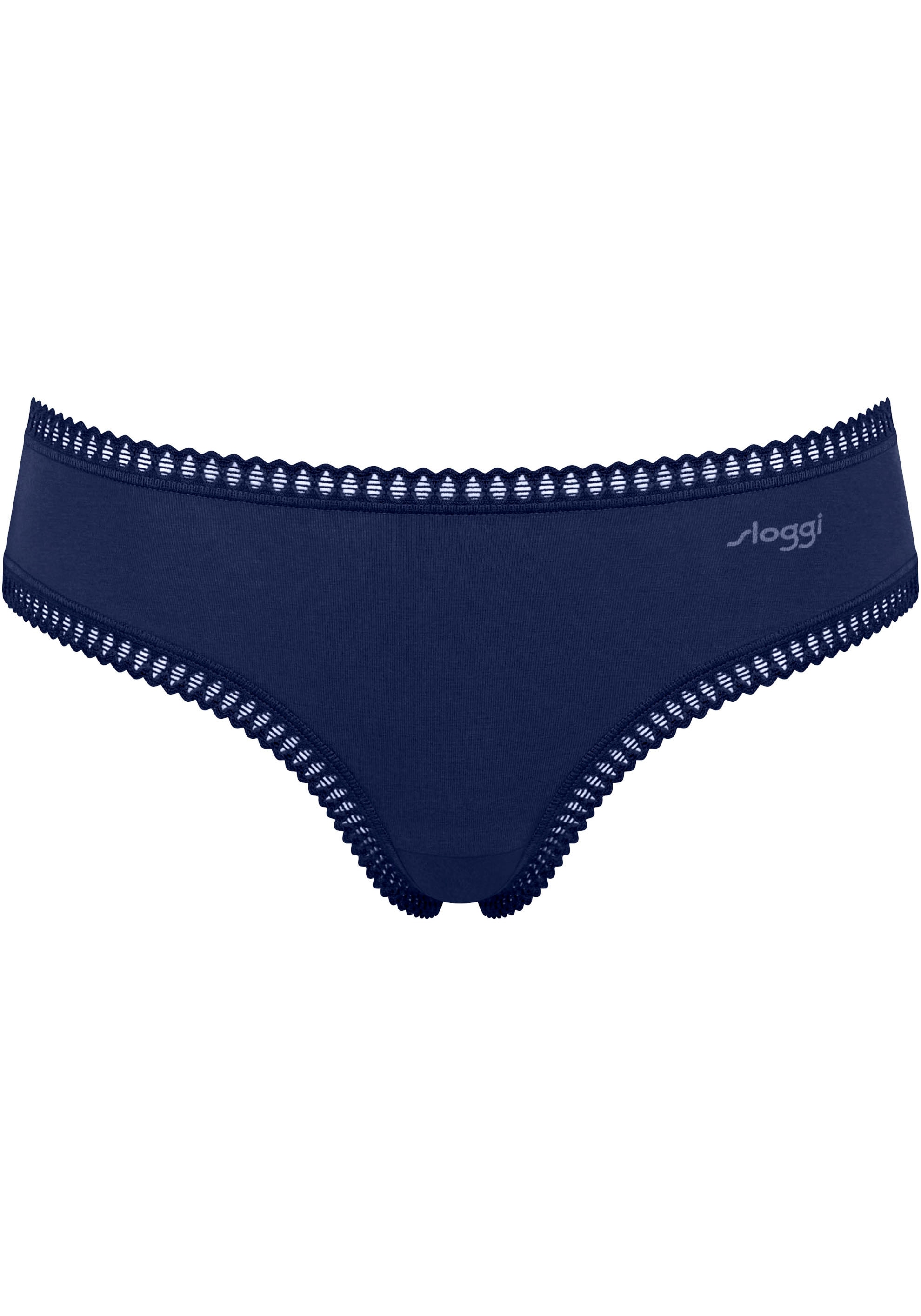 sloggi Slip »GO Crush Hipster C3P«, (3er Pack), mit Spitzendetails