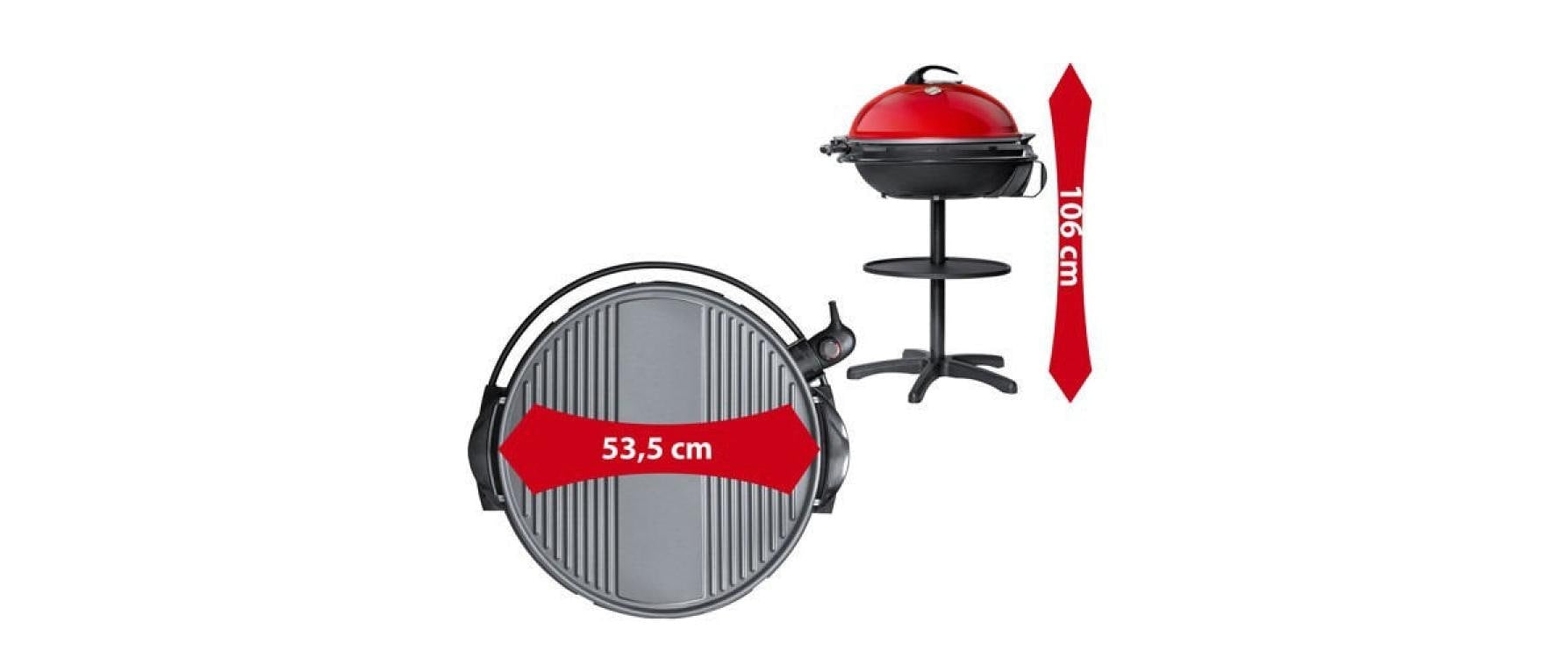 Steba Elektro-Standgrill »VG 400 BBQ Ø 53«, 2200 W