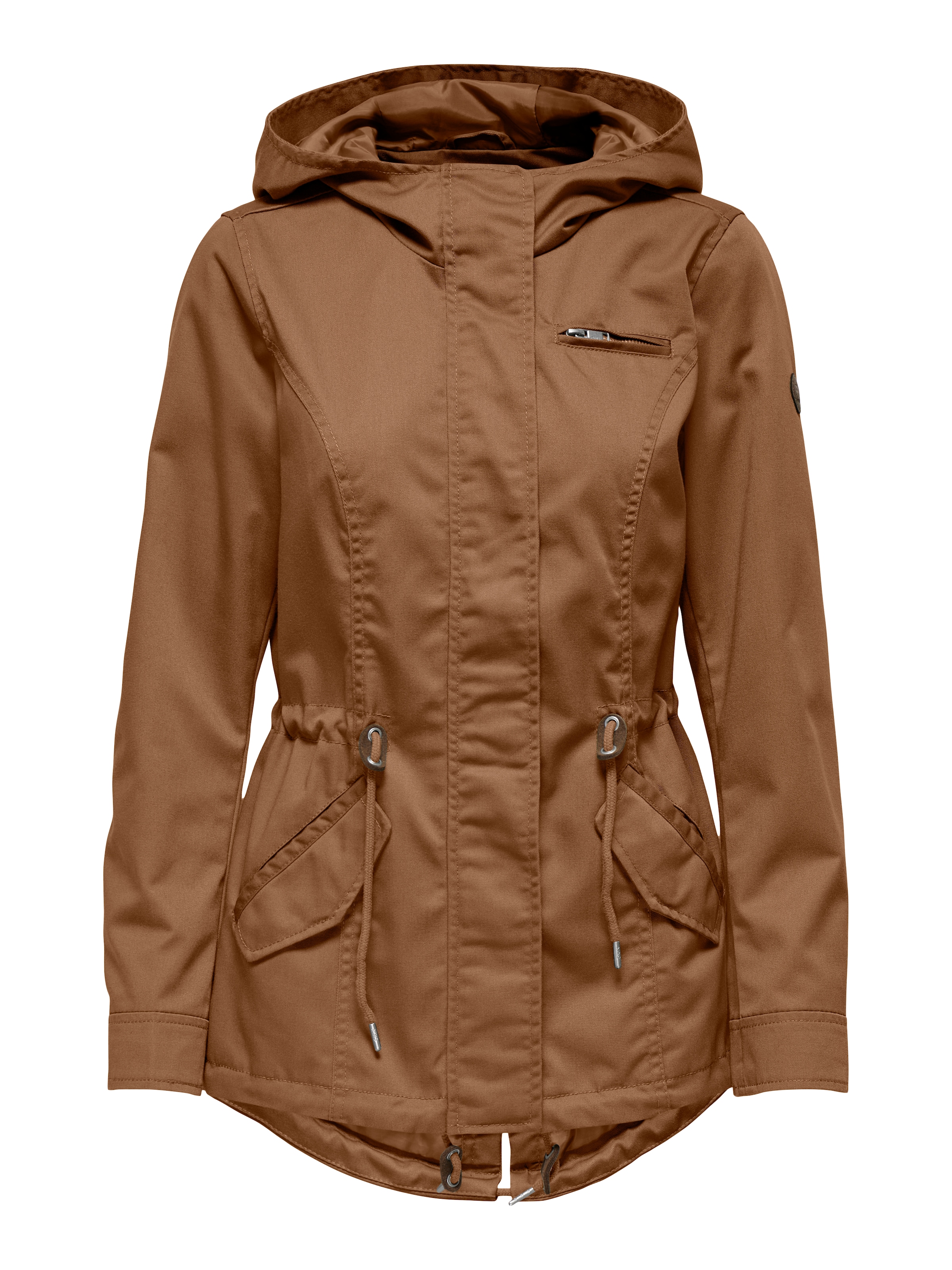 ONLY Parka »ONLLORCA LIFE CANVAS PARKA CC OTW«, mit Kapuze