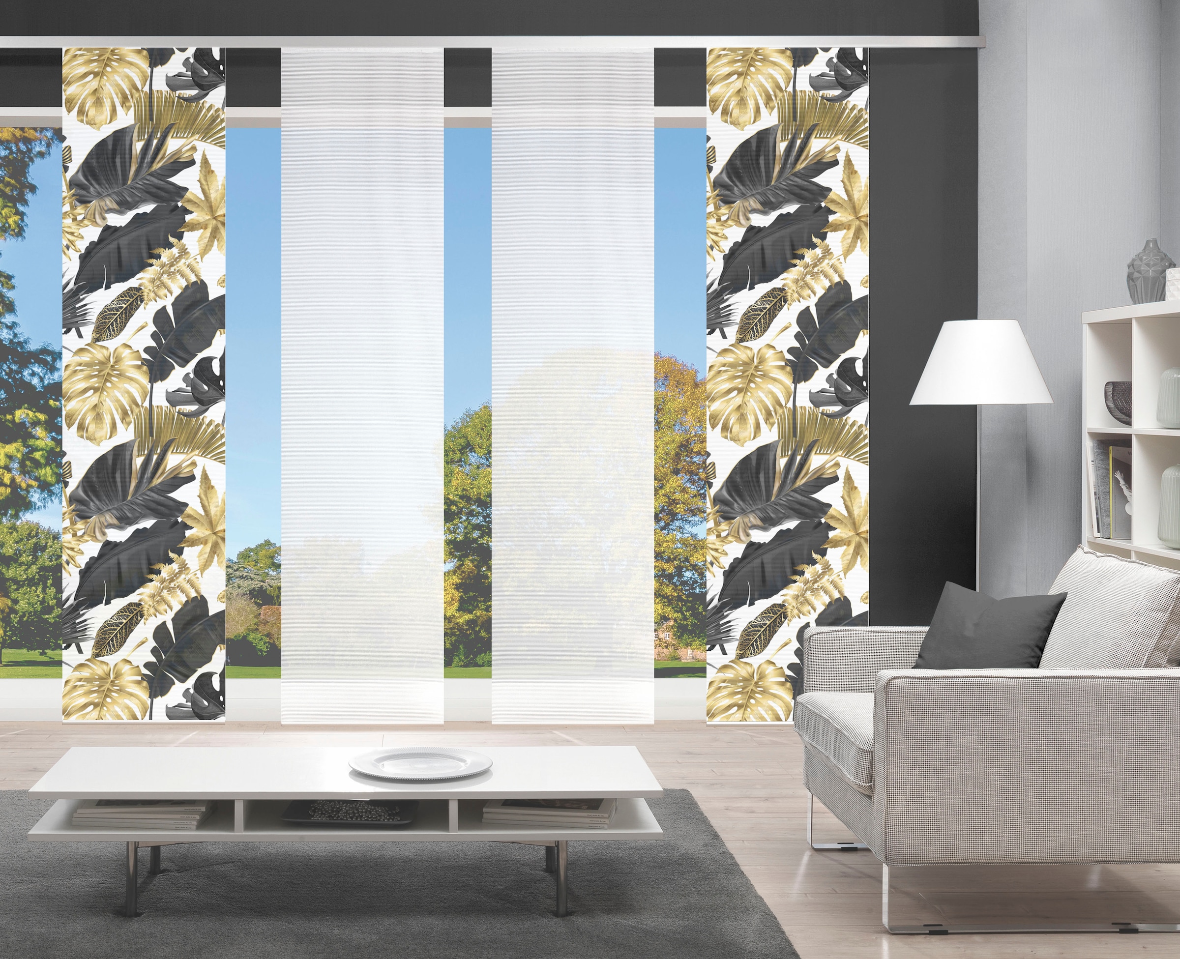 Vision S Schiebegardine »LETHI« Paneelwagen 1 Stk. tlg. DIGITALDRUCK