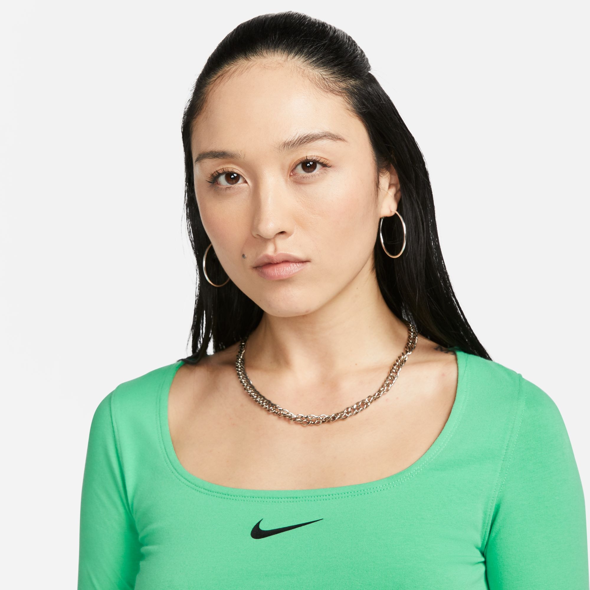 Nike Sportswear Langarmshirt bei TOP CROP online Schweiz SW« NSW LS Jelmoli-Versand »W kaufen