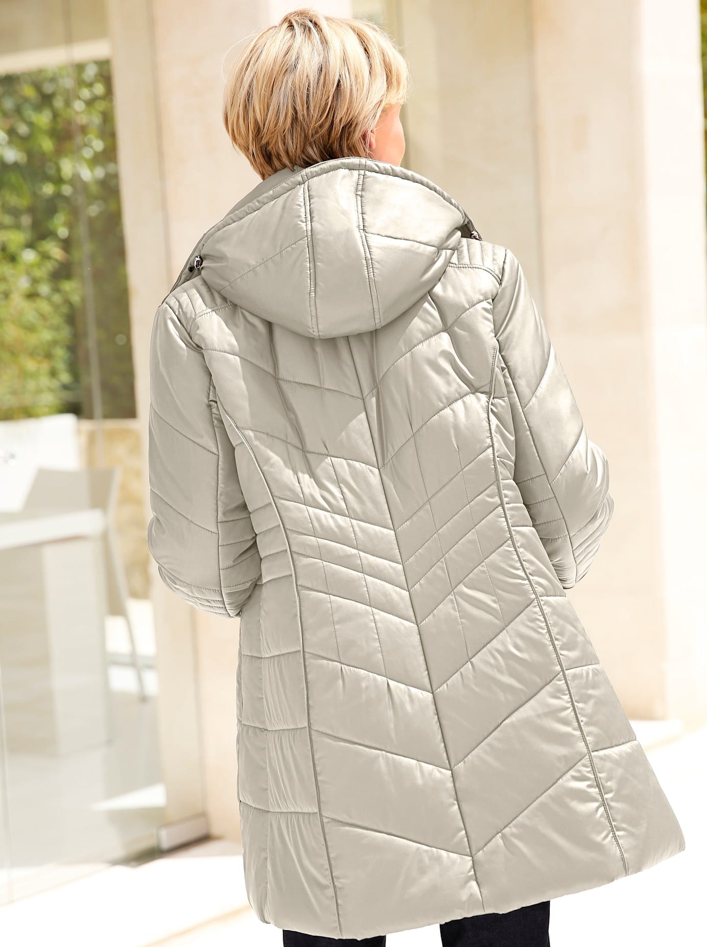 Casual Looks Steppjacke mit Kapuze