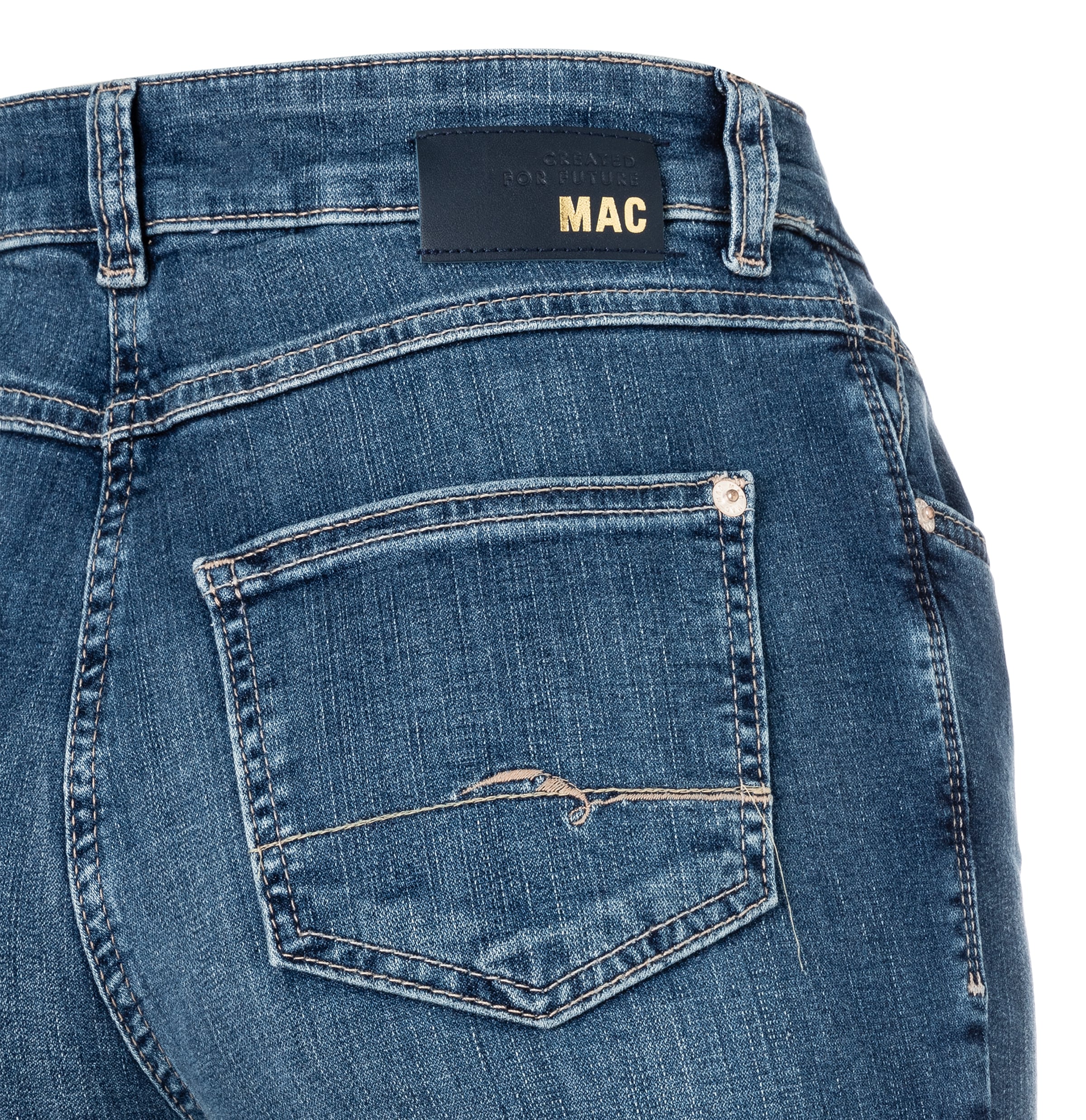 MAC Stretch-Jeans »Melanie«, Gerade geschnitten