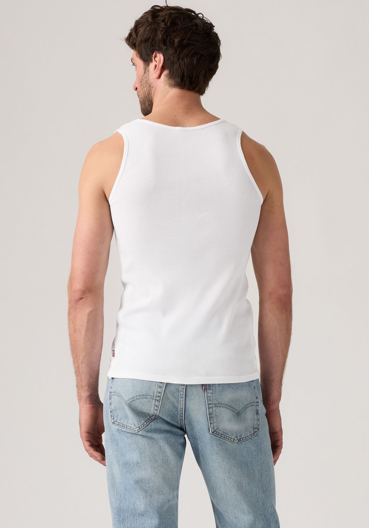 Levi's® Ripptanktop »Pride Rib Tank - 2 Pack«, (Packung, 2 tlg., 2er), in Schwarz und Weiss