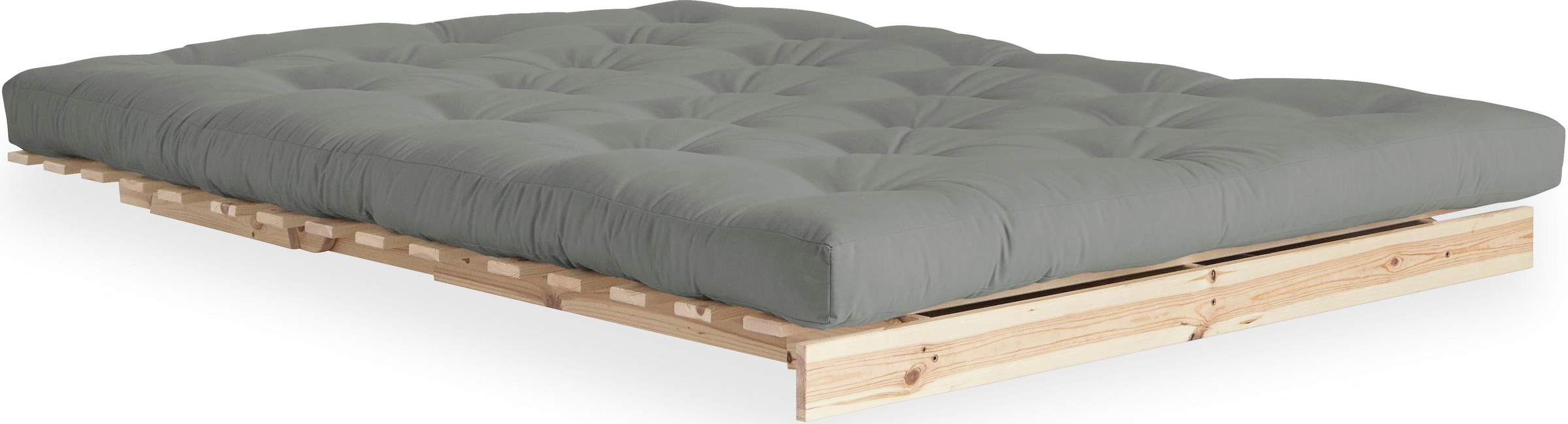 Karup Design Daybett »Daybett Roots Schlafsofa – Gästebett & Sofa aus FSC®-Kiefer«, Inkl. Futonmatratze, in mehreren Grössen & Farben erhältlich