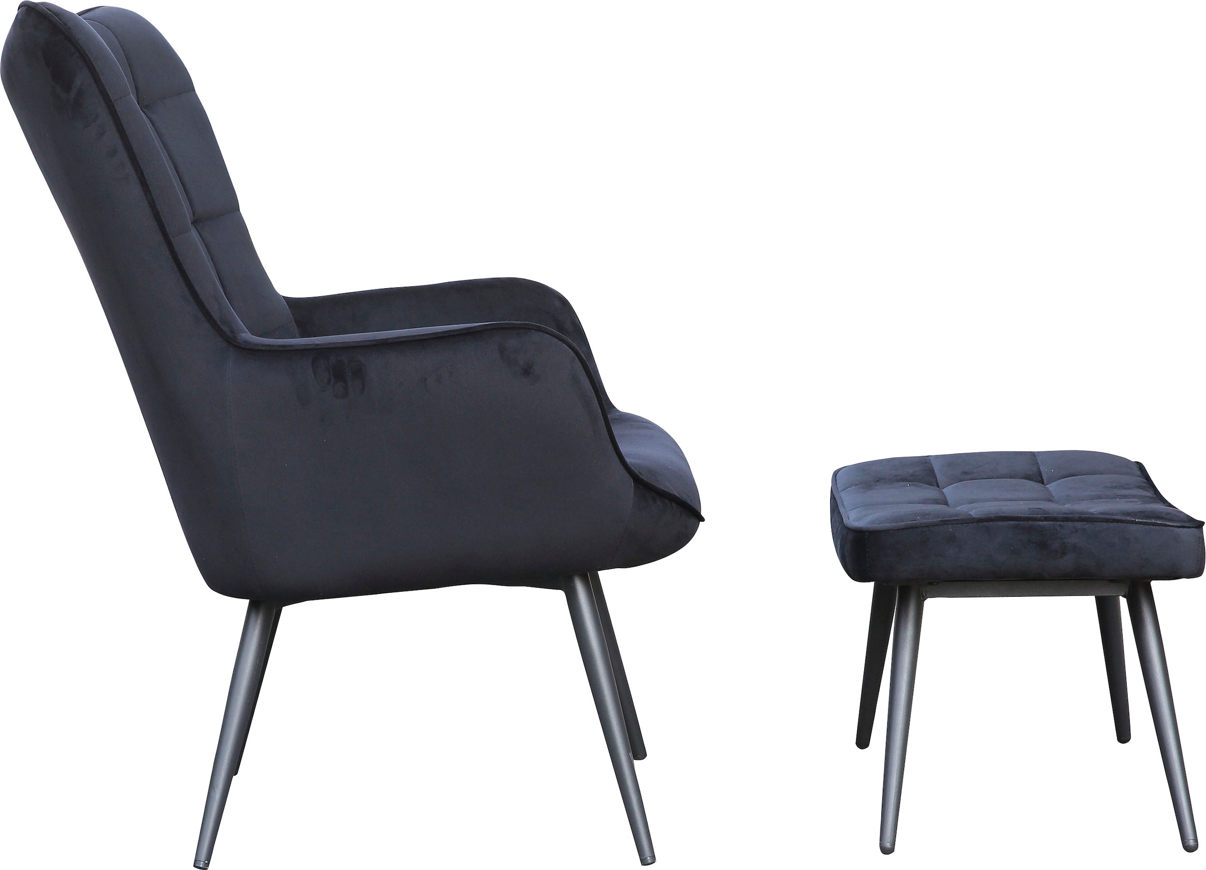byLIVING Sessel »Uta«, (1 St.), Cord, | oder online Jelmoli-Versand Samt kaufen in Webstoff