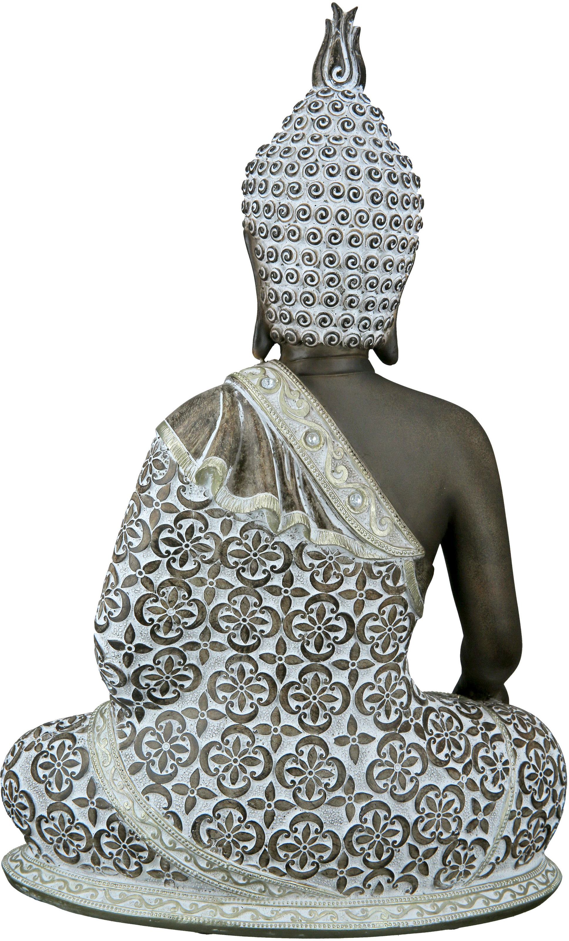 braun-weiss« Mangala »Buddha online bestellen Buddhafigur Jelmoli-Versand GILDE |