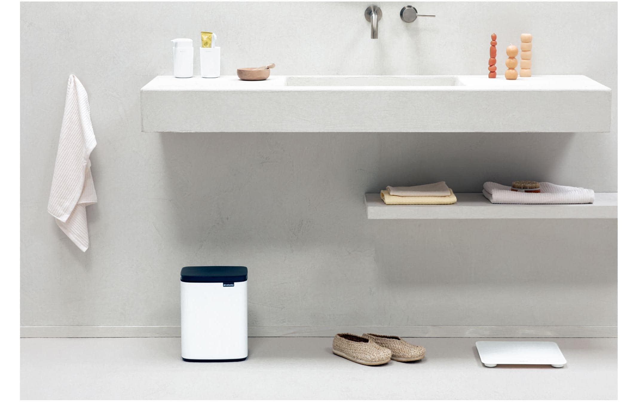Brabantia Kosmetikeimer »Bo Waste Bin 7 l«, 1 Behälter