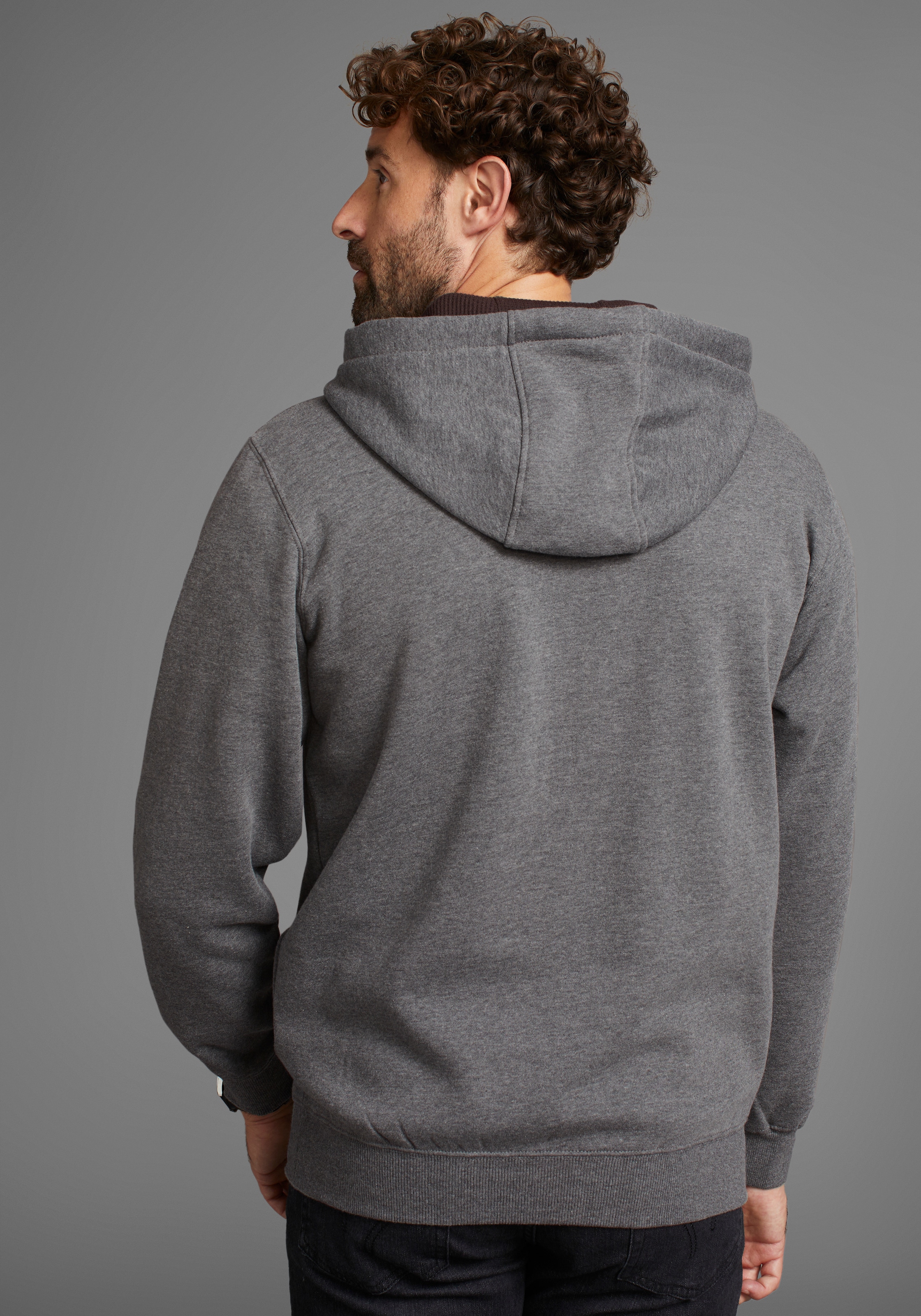 Man's World Kapuzensweatshirt, mit Kontrast- Details