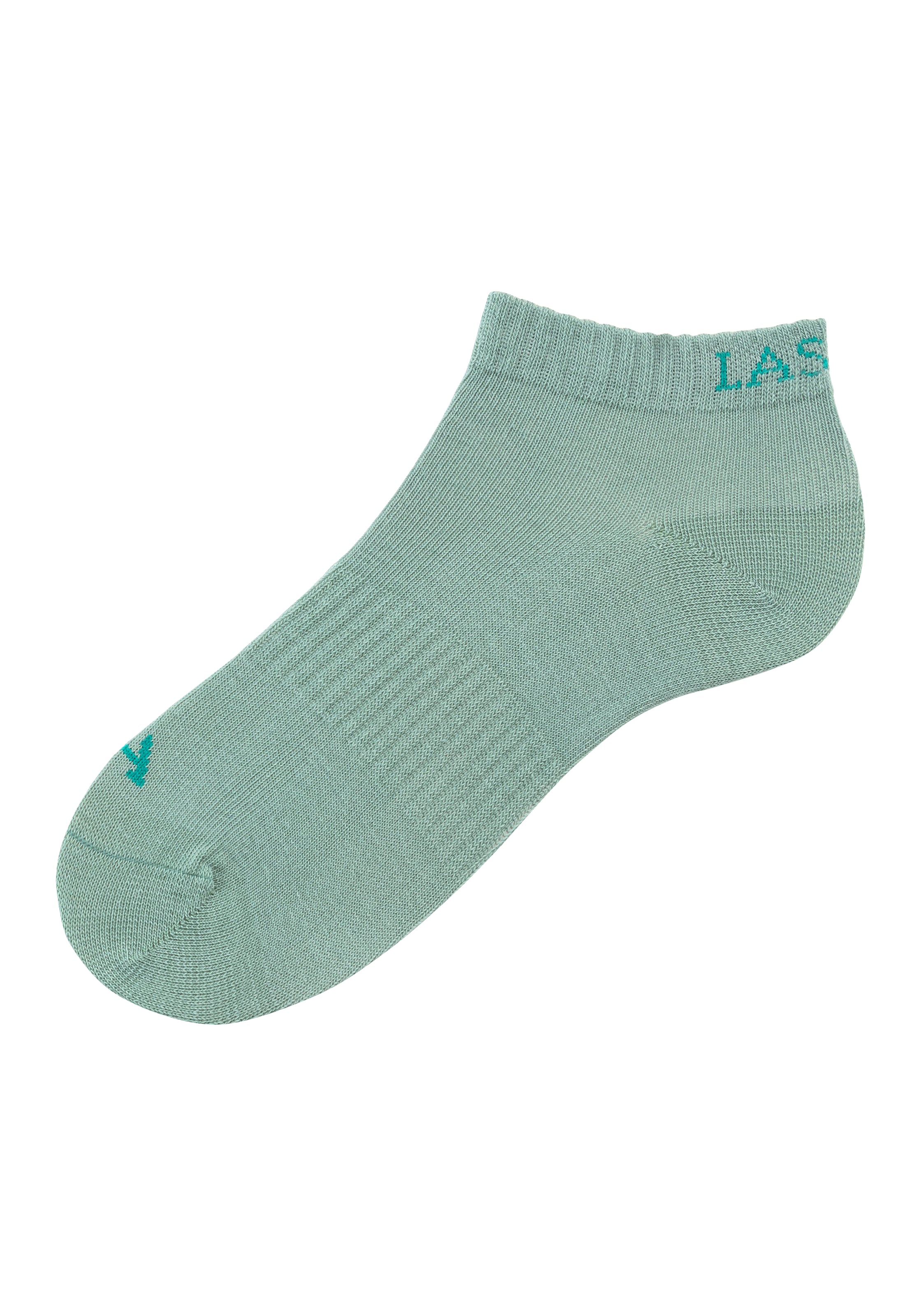 LASCANA ACTIVE Sneakersocken, (Packung, 6 Paar), mit eingestricktem Marken Logo