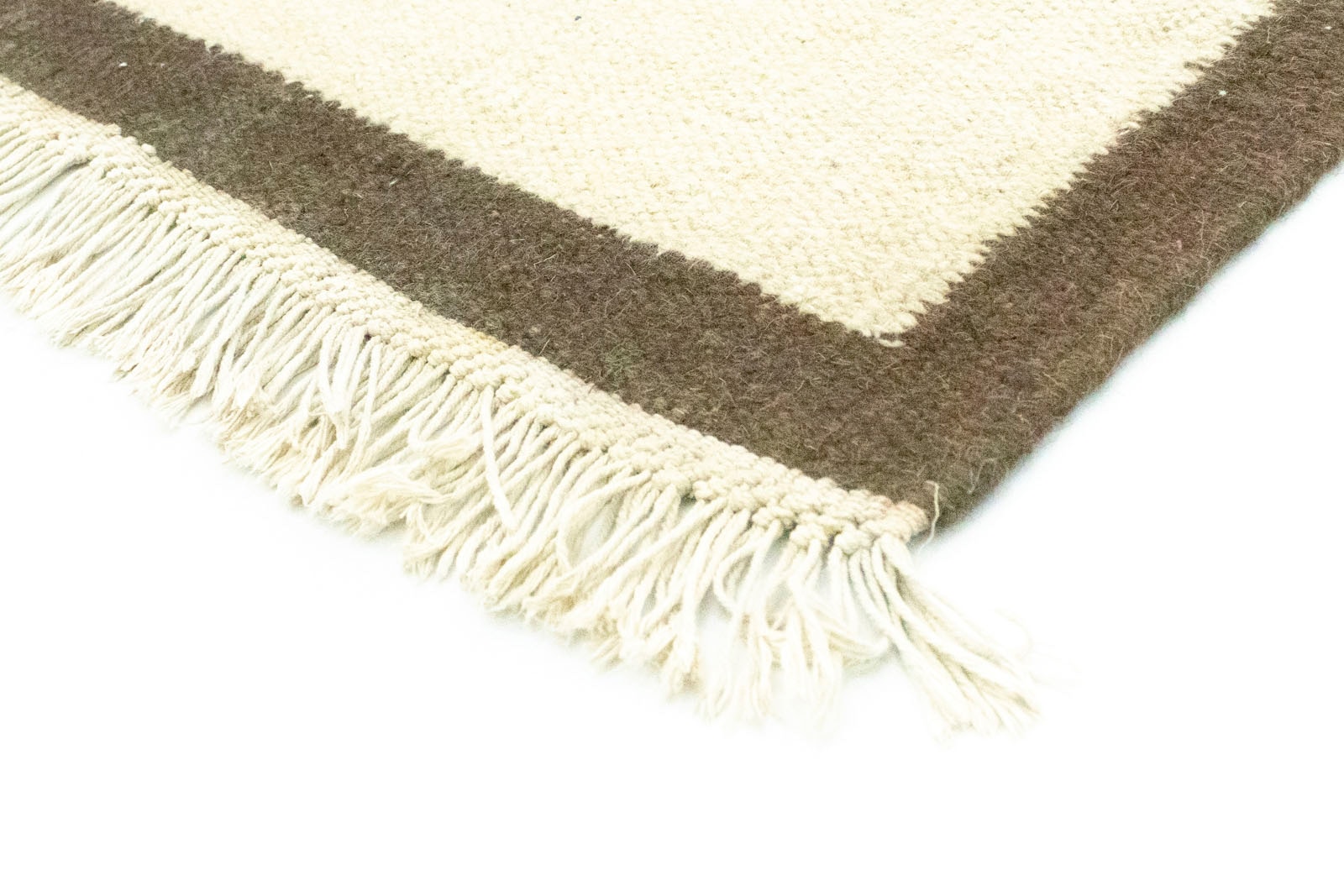 morgenland Wollteppich »Kelim Teppich handgeknüpft beige«, rechteckig, handgeknüpft