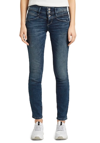 TOM TAILOR Slim-fit-Jeans »Alexa Slim«, mit versetzten Nachtdetails kaufen