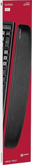Speedlink Tastatur-Handballenauflage »SATEEN Ergonomic Wrist Rest Handgelenkauflage«, für Büro und Gaming – Handballenauflage mit Schaumstofffüllung